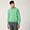 Jersey De Cuello Redondo De Lana Y Viscosa, Verde, swatch