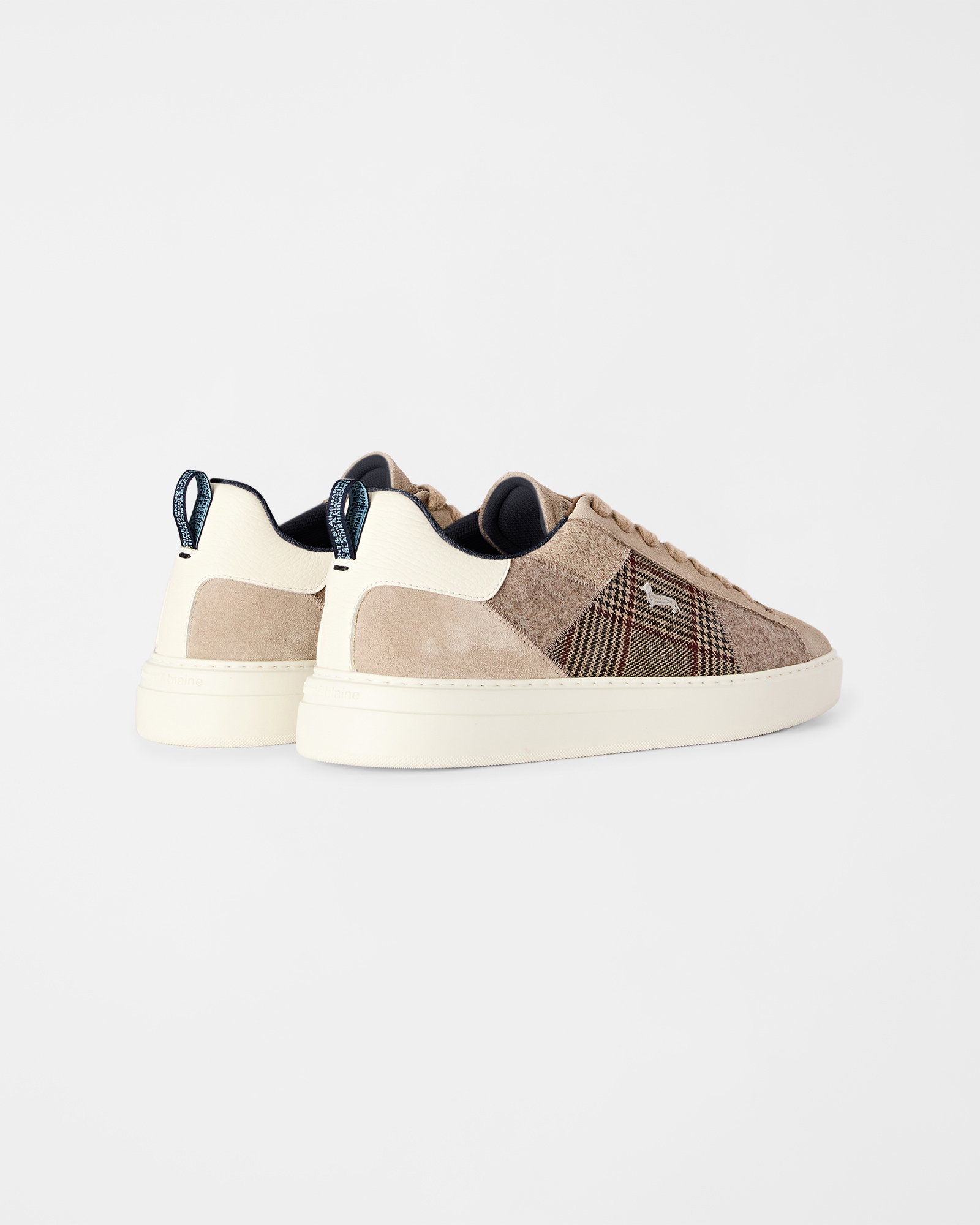 MEN&rsquo;S SUEDE SHOE - TEX FELT, BEIGE - BEIGE, large image number 2