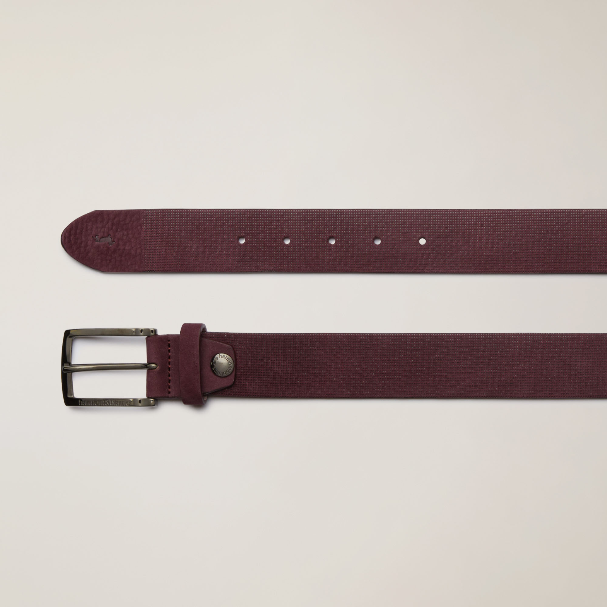 Men'S Belt 3.5 Cm, Red, large image number 1