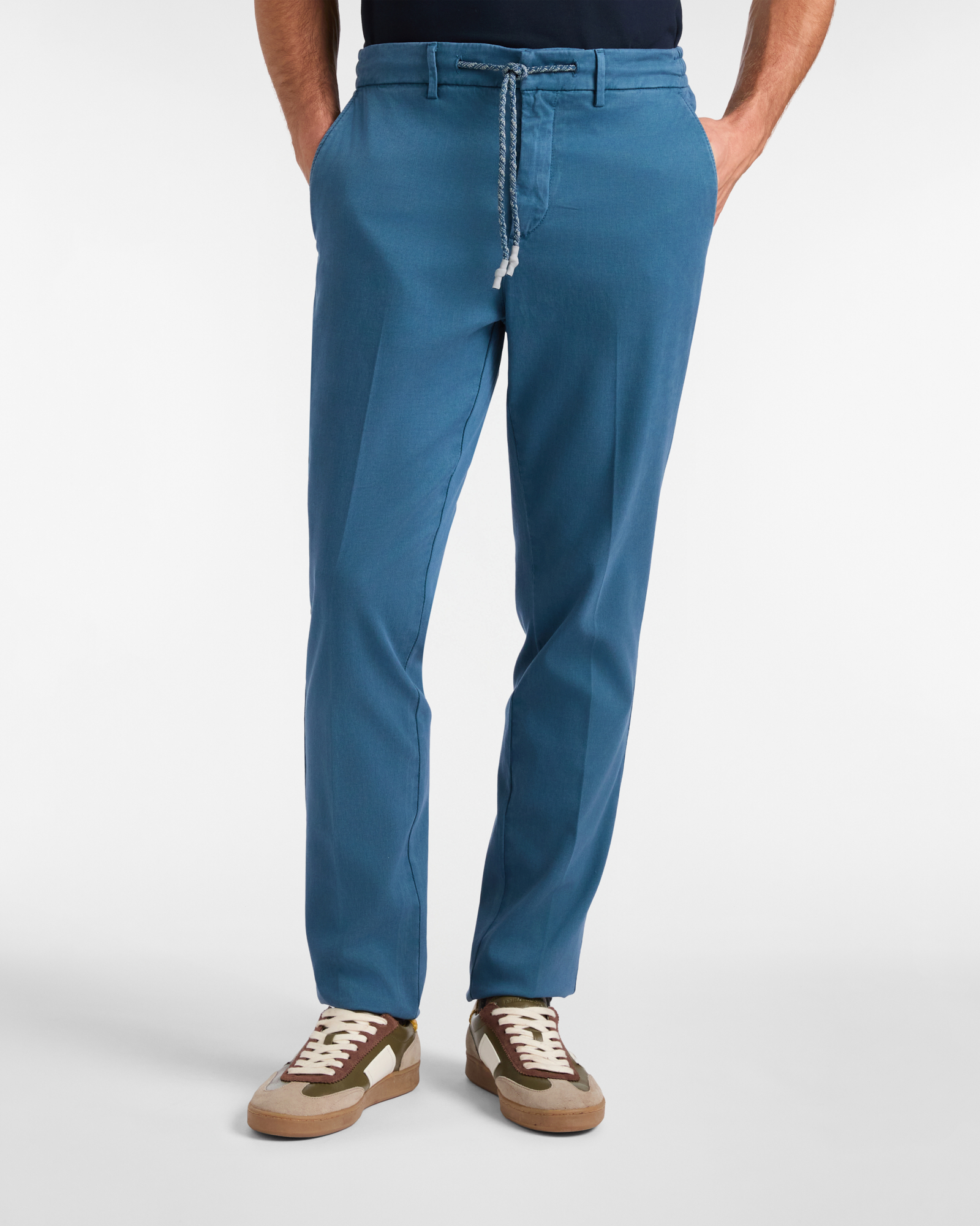 Jogger-Style Pants, Bluette, large