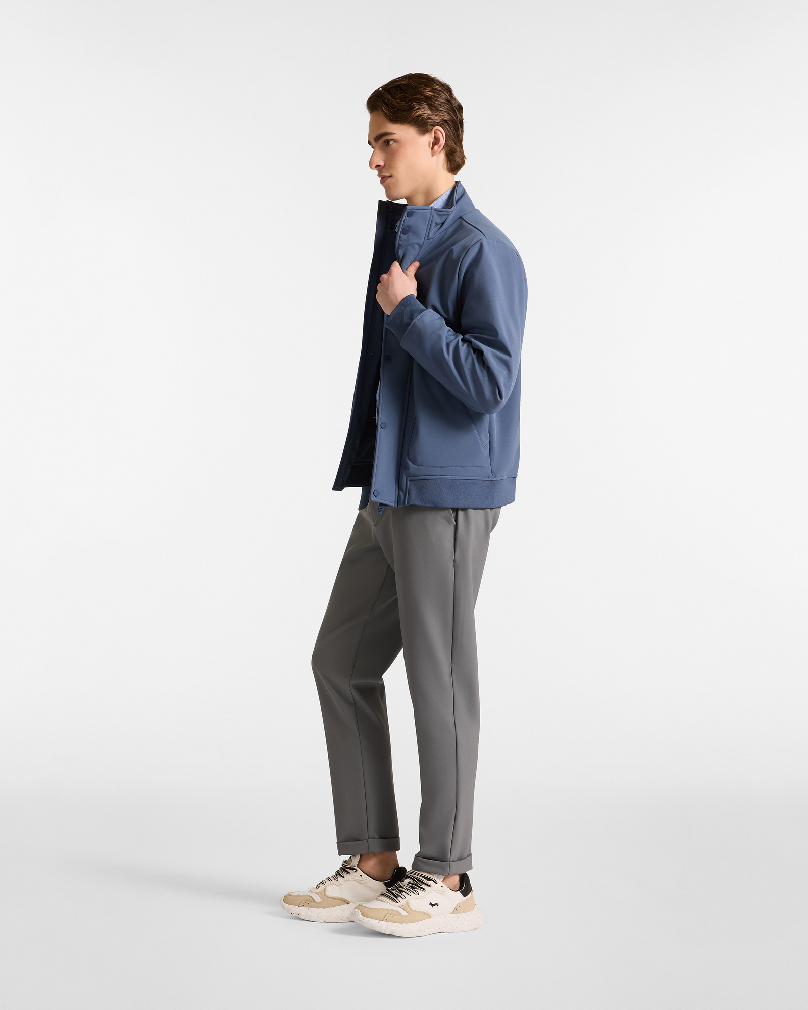 Softshell Jacket, Dark Lavander, large image number 3