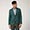 Woven Cotton Blazer, Green, swatch