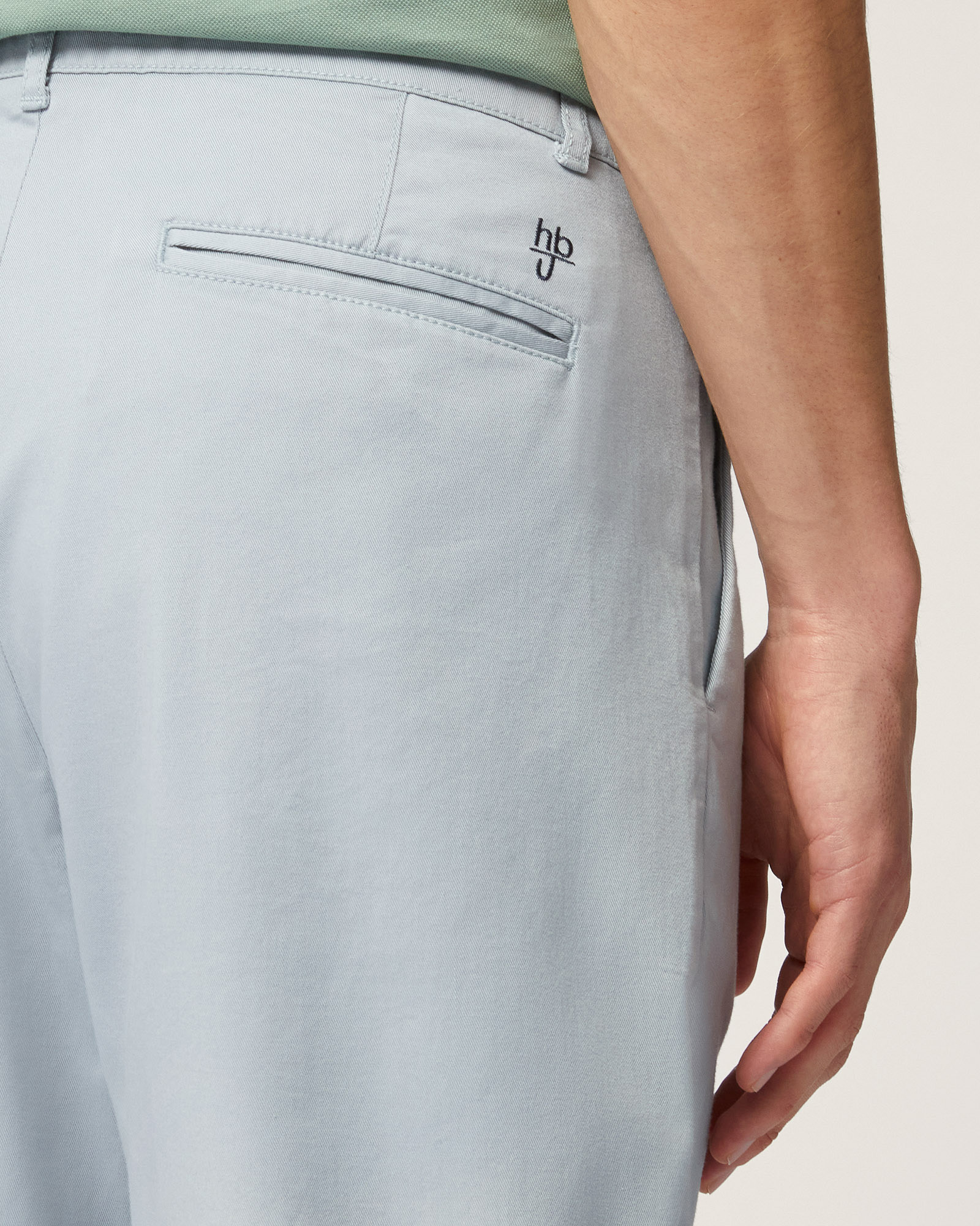 Carrot-Fit Chino Pants, Light Grey, large image number 2