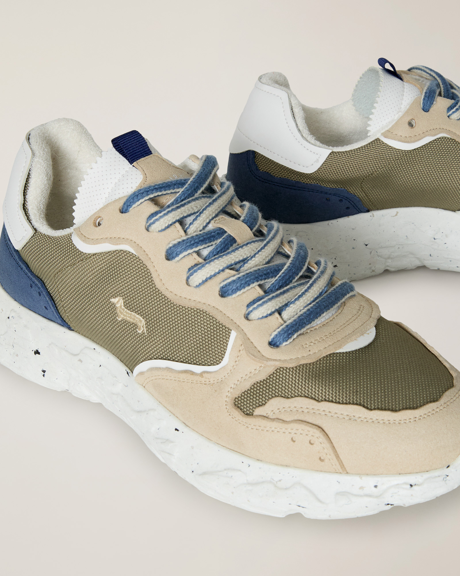 Ecorock Sneaker, Beige/Verde, large image number 3