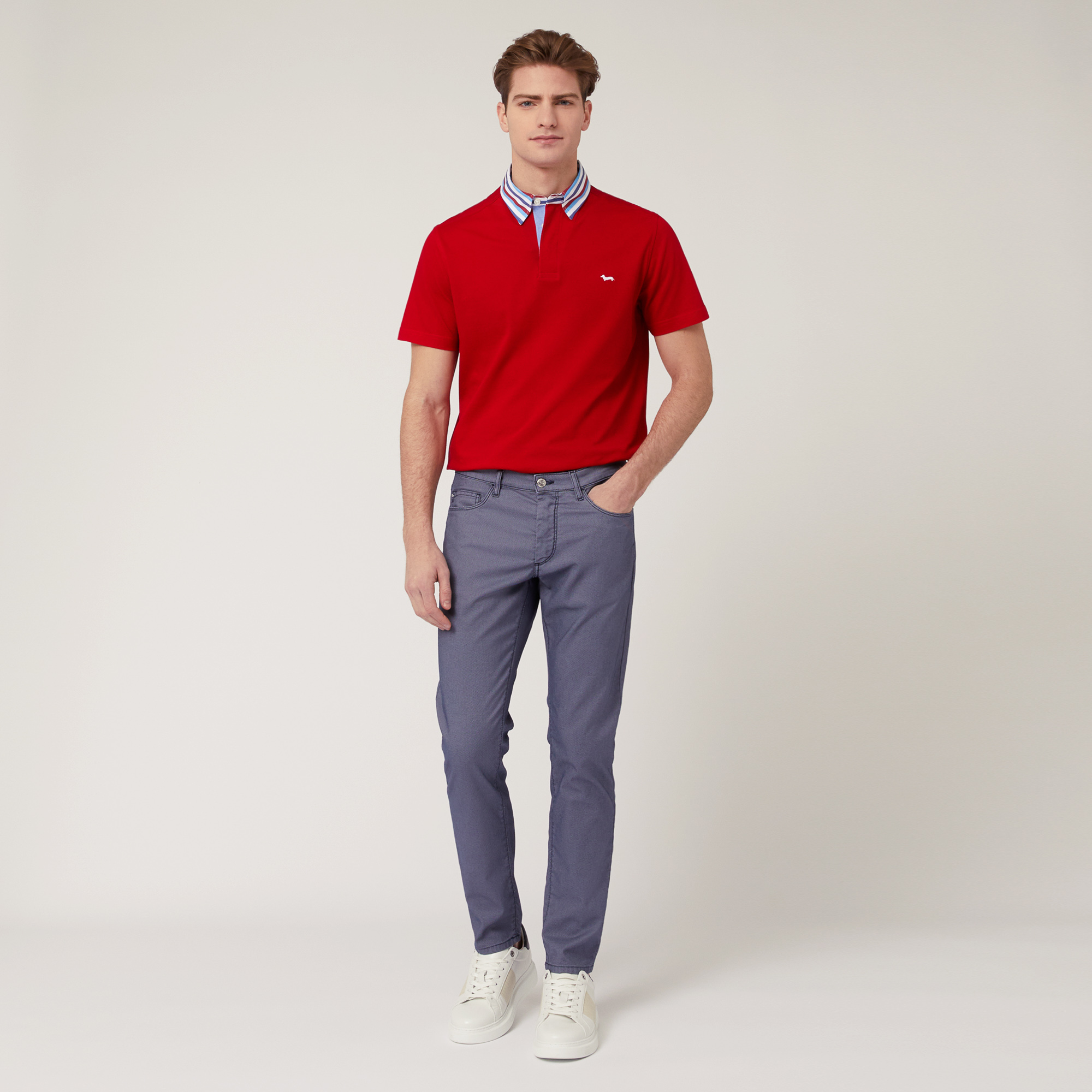 Slim Five-Pocket Pants