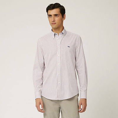Pinstriped Organic Cotton Shirt