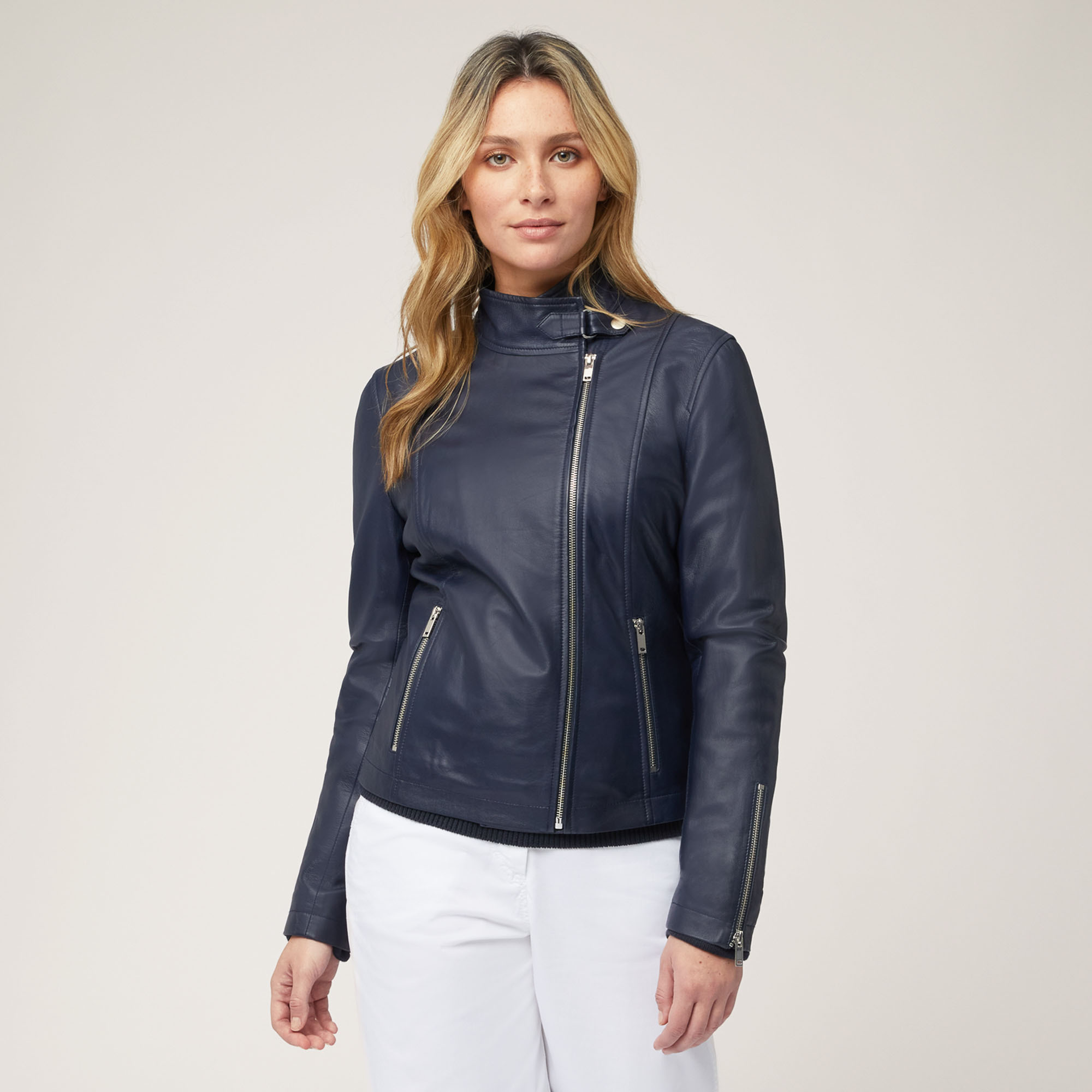 Nappa Leather Slim Jacket