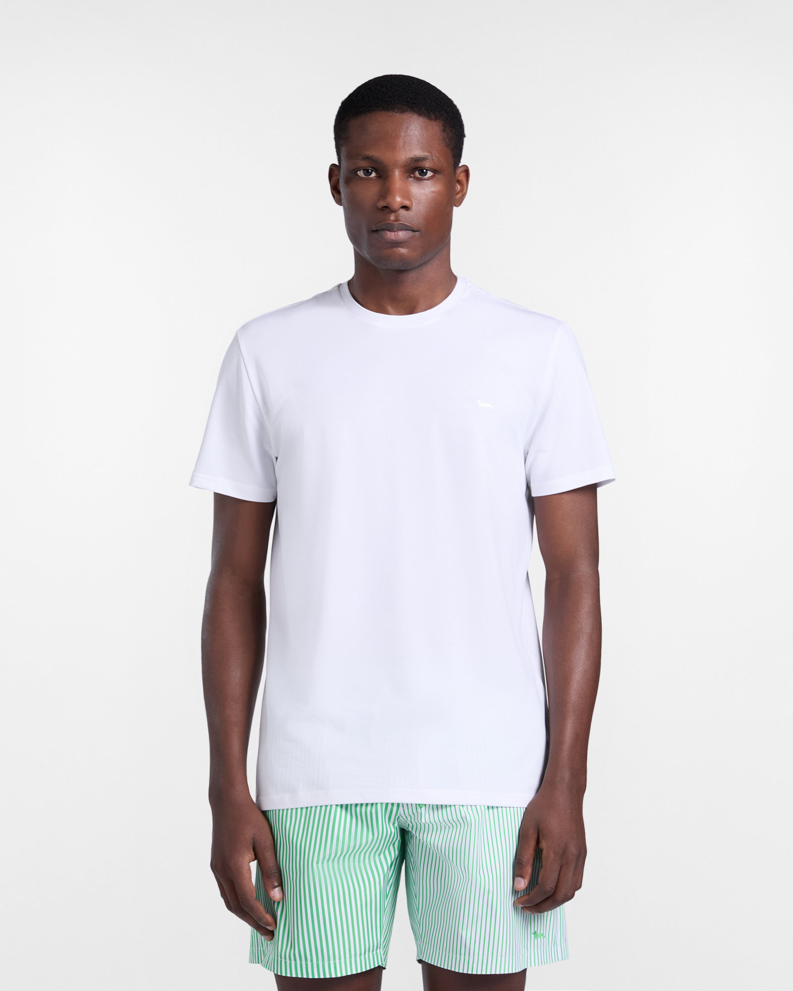 Technical piqu&eacute; T-shirt