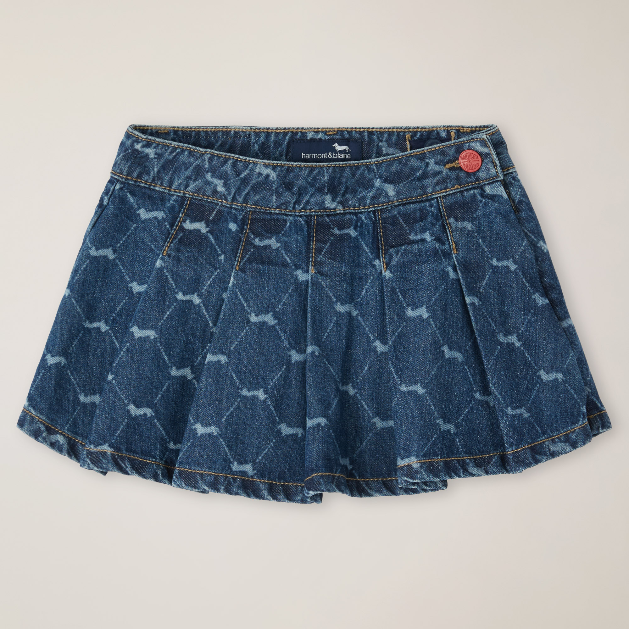 Shorts Vaqueros Para Niña - Bordado De Flores, Verano, Algodón, Tallas Medianas Y Grandes
