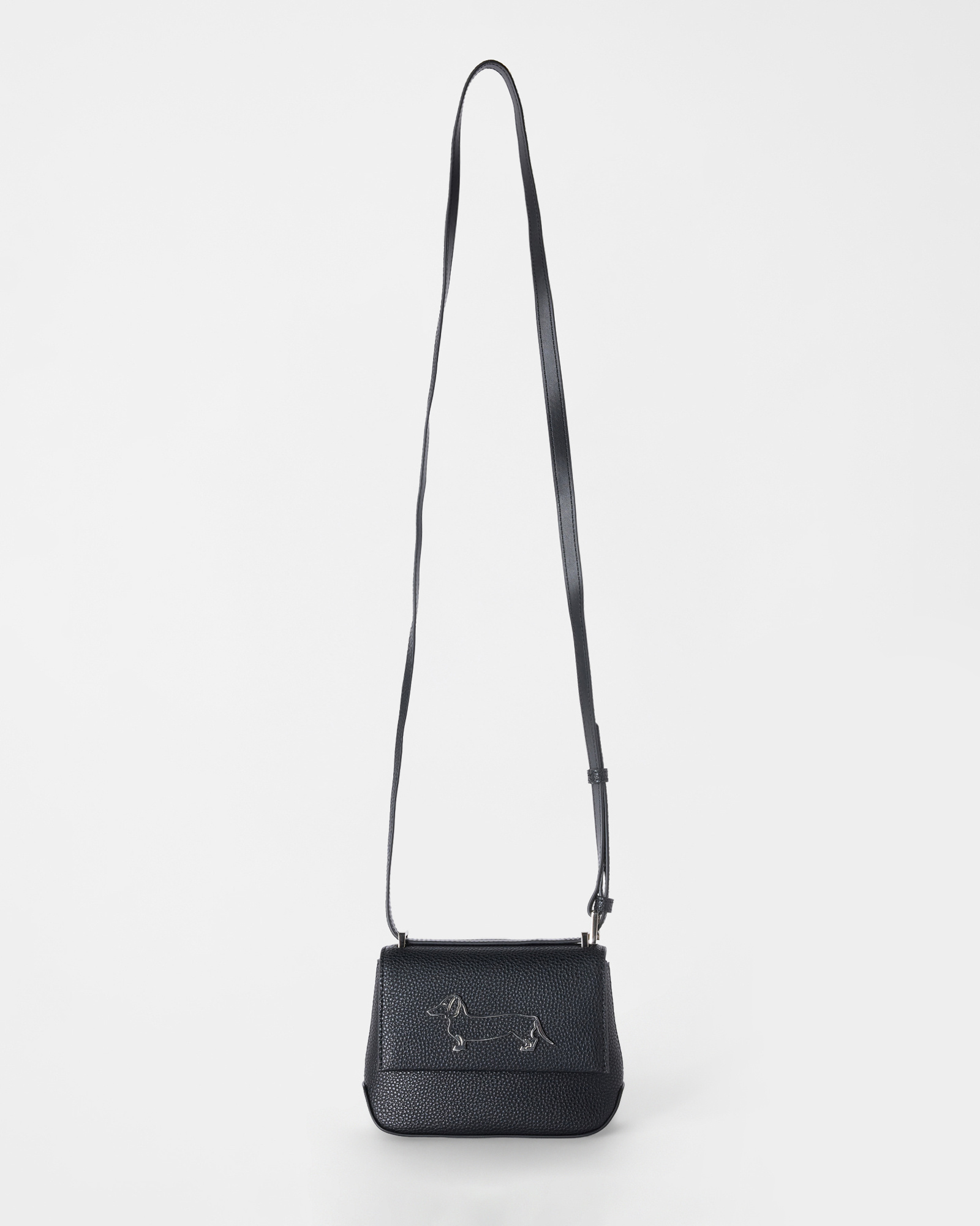 Women&rsquo;s Blaine Mania small black bag with flap