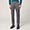 Pantalone Chino Narrow In Cotone Armaturato, Grigio, swatch