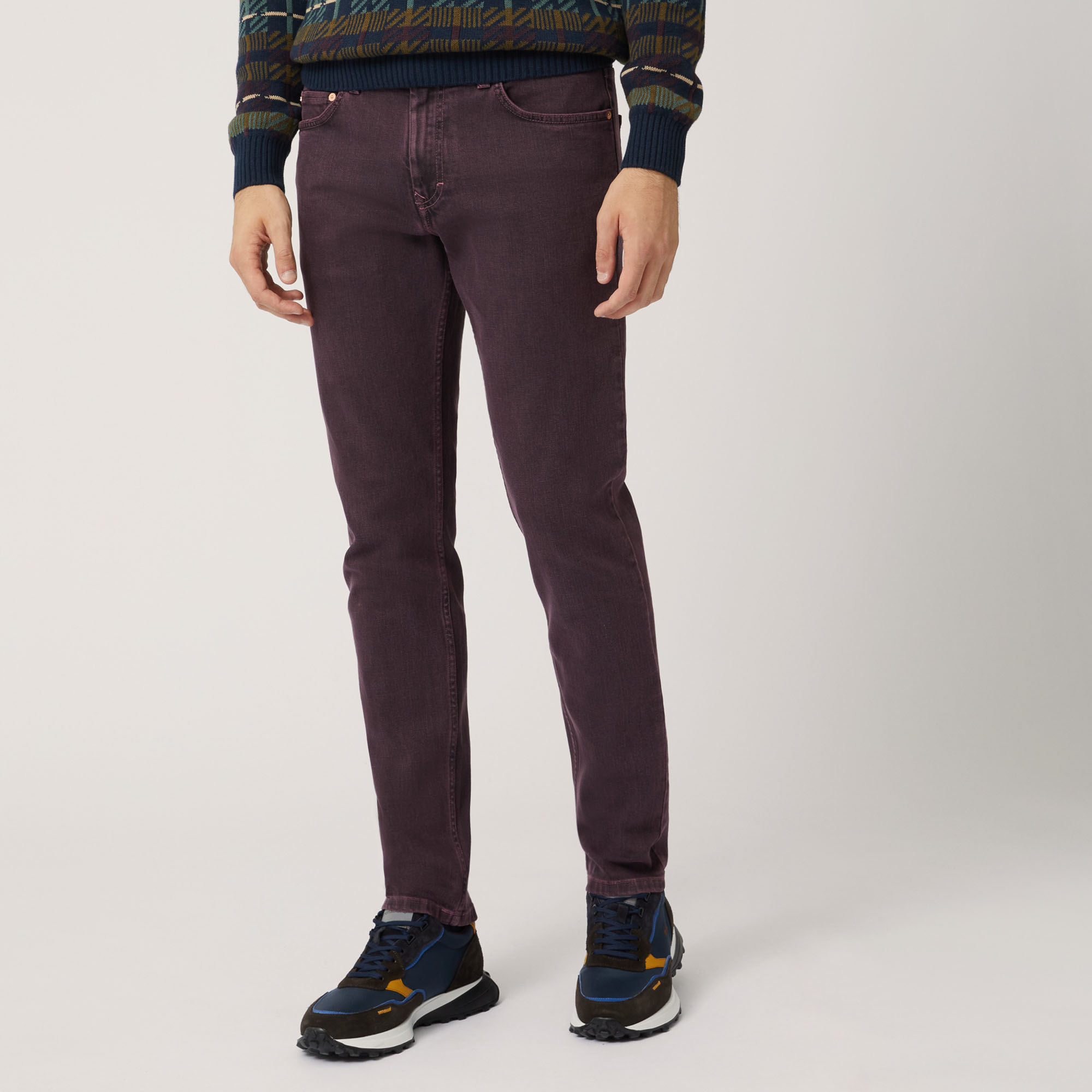 Art Academy Five-Pocket Pants, Purple, large image number 0