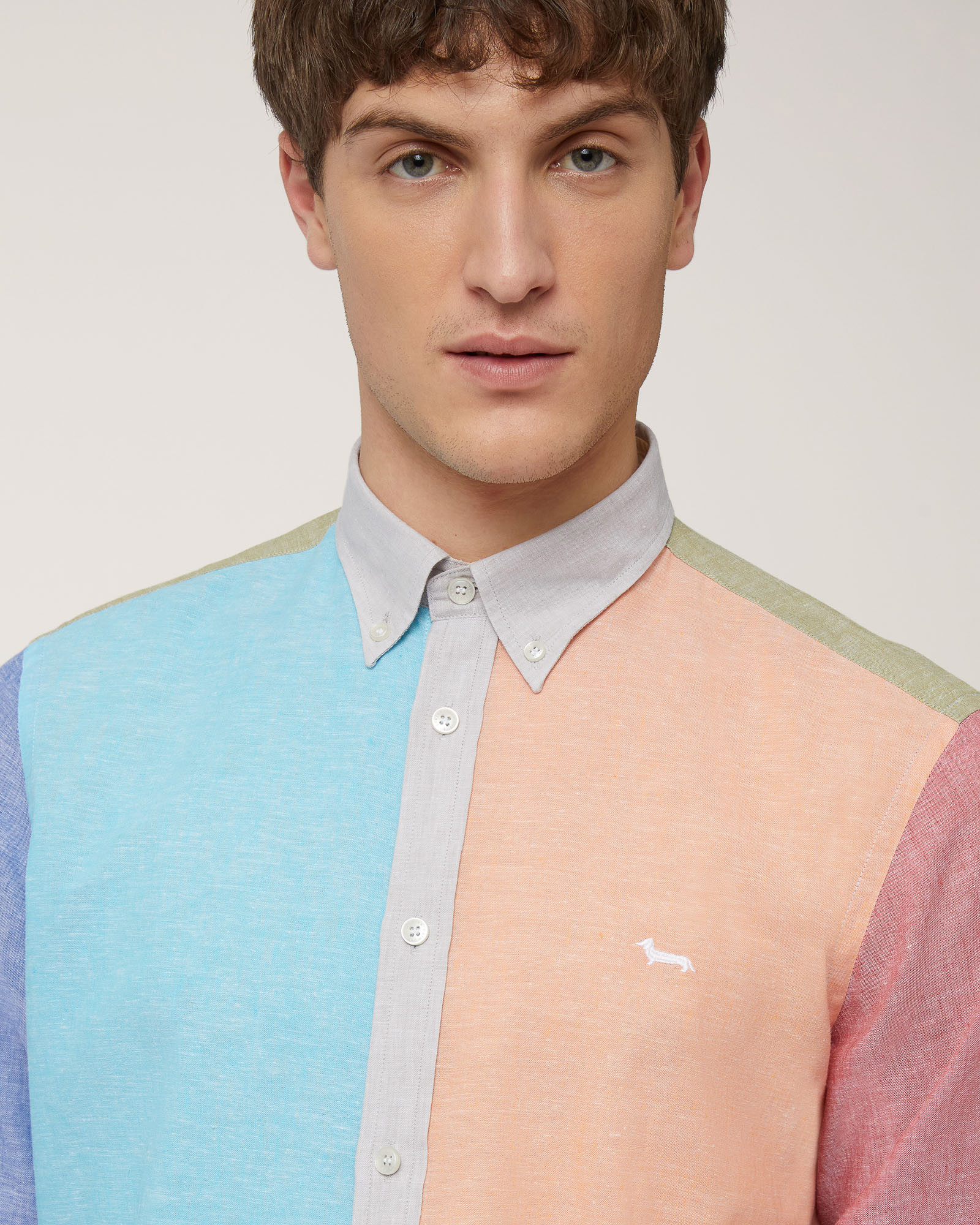 Piazzetta Shirt, Turquoise, large image number 2