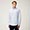 Essentials shirt in plain-coloured cotton, Light Blue, swatch