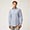 Striped Cotton Shirt, Blu Chiaro, swatch