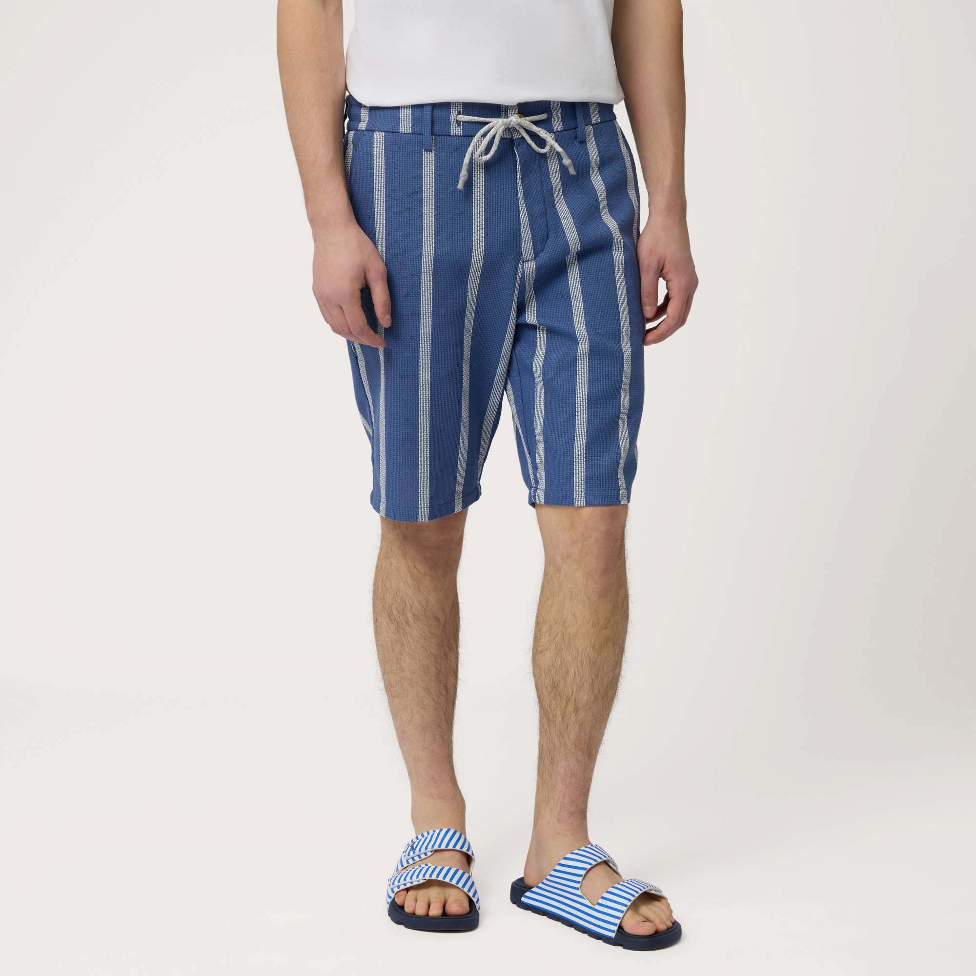 Striped Jogging Shorts