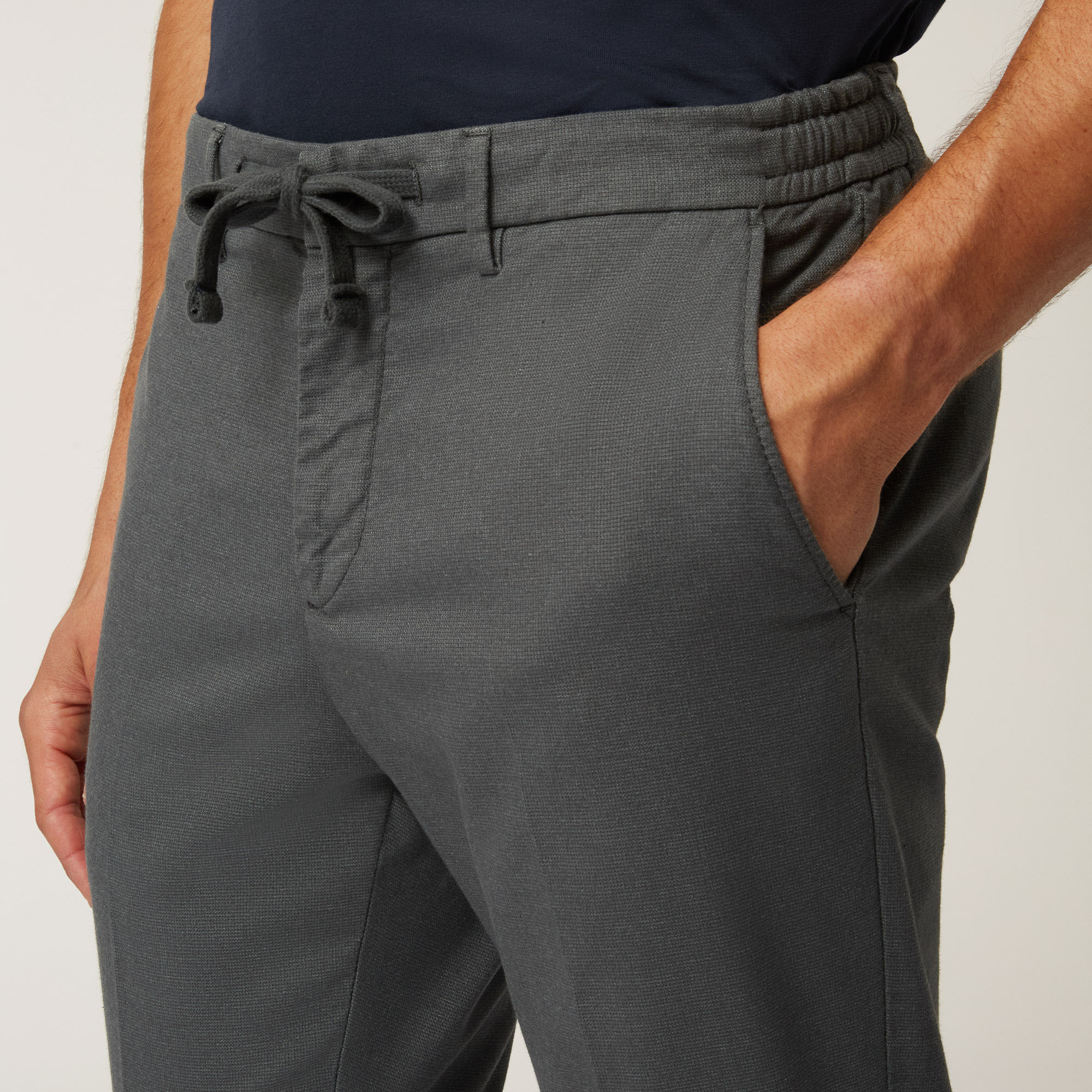 Pantalone Jogger Ski Lounge, Grigio, large image number 2