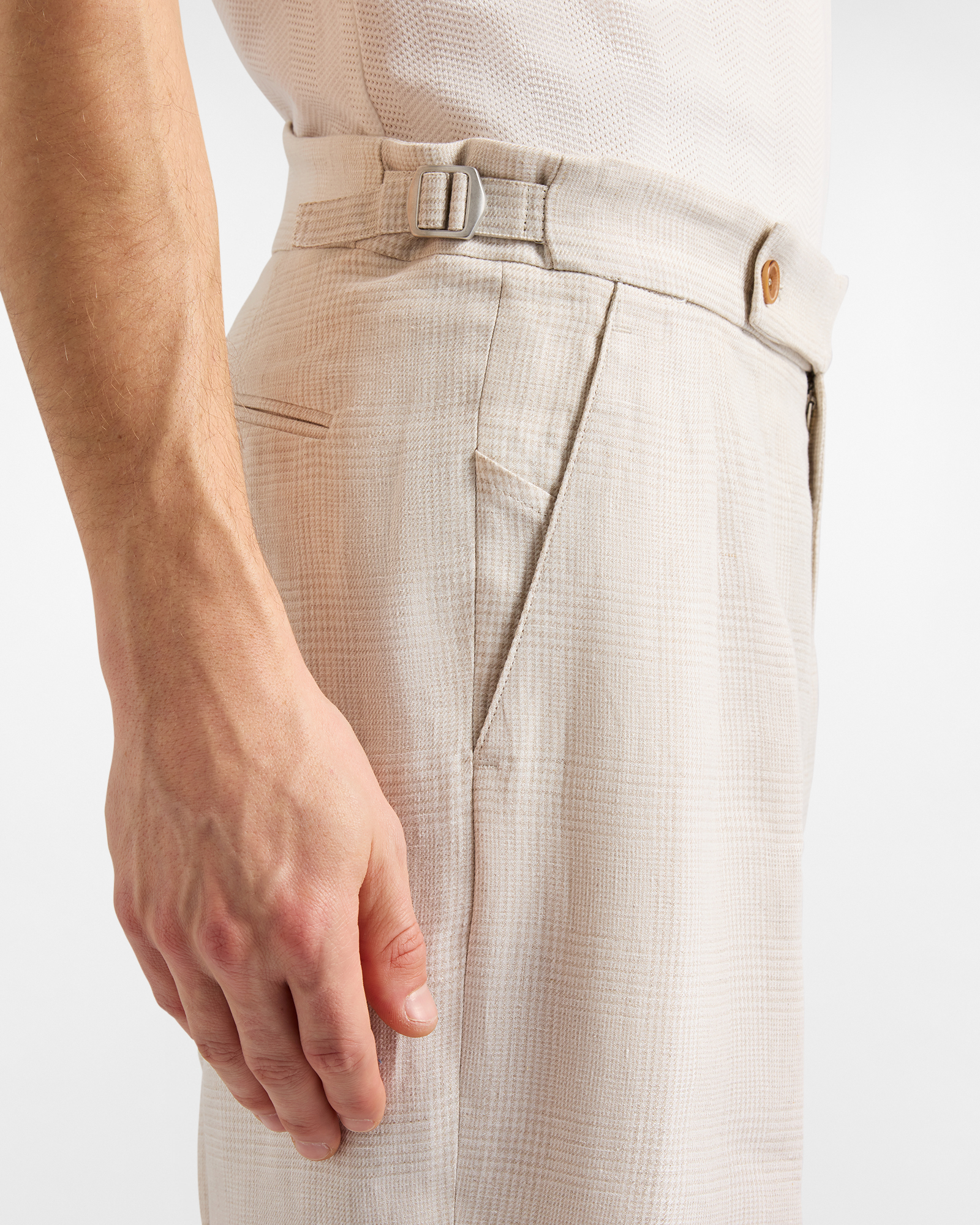 Men's Craftsmanship in Color Bermuda shorts, Beige, large image number 2