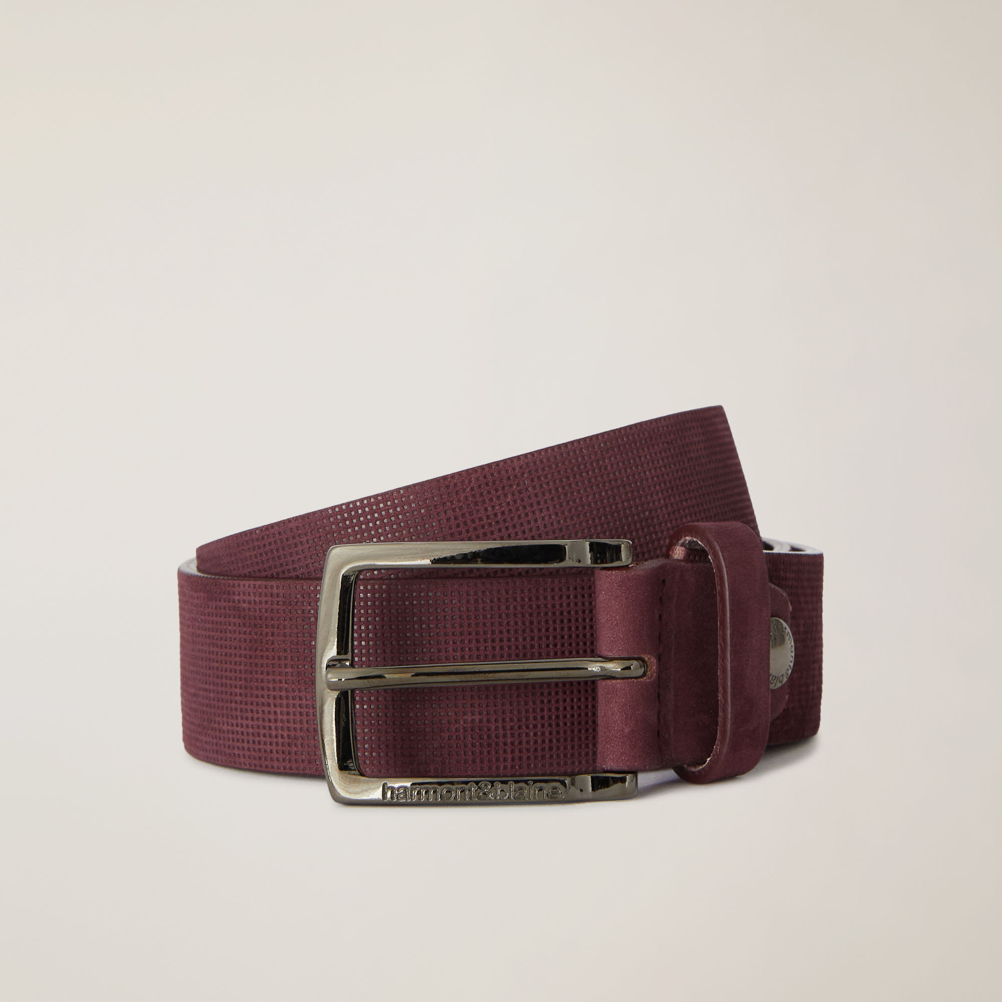 Men'S Belt 3.5 Cm, Red, large image number 0