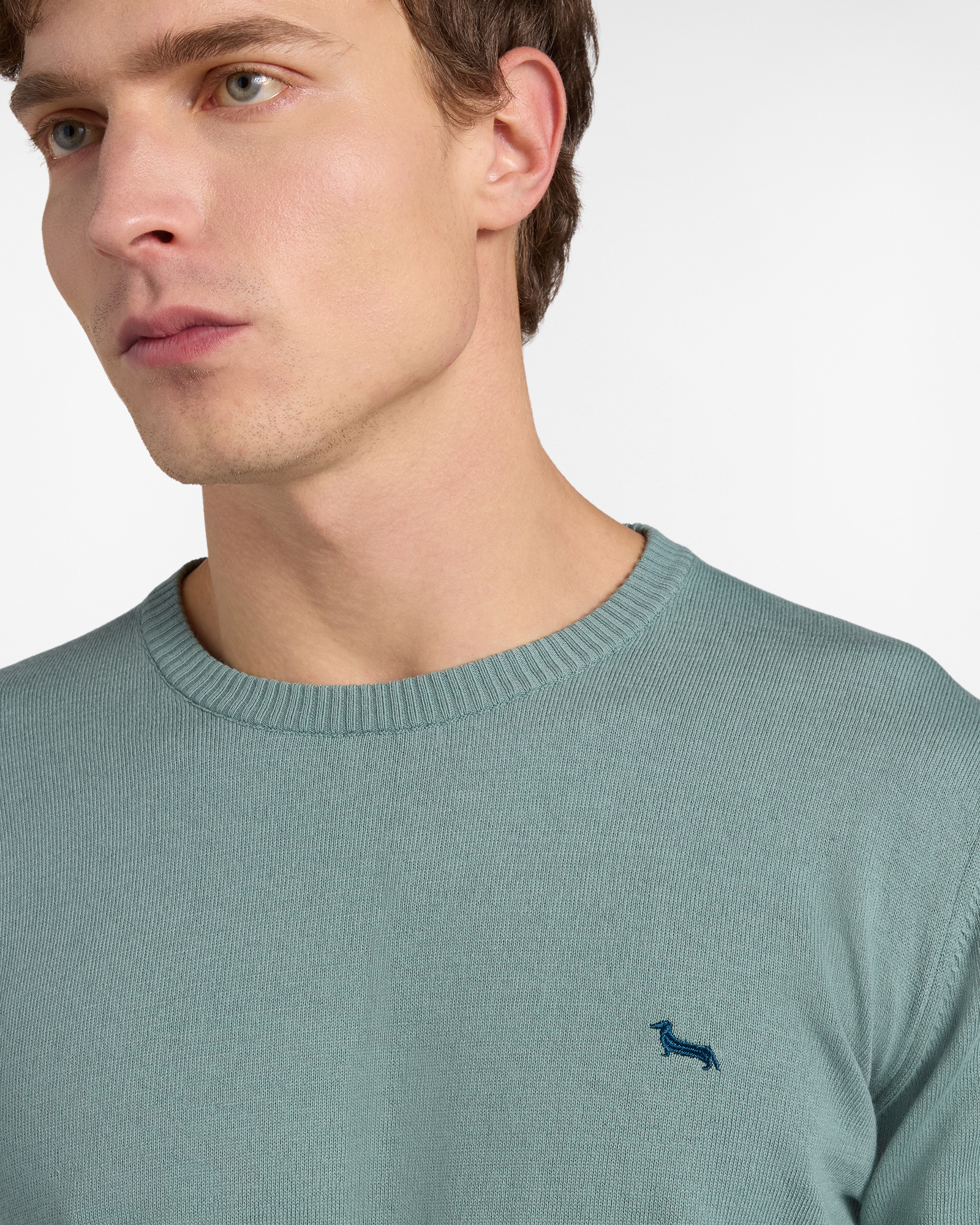 Color block pullover, Green, large image number 2