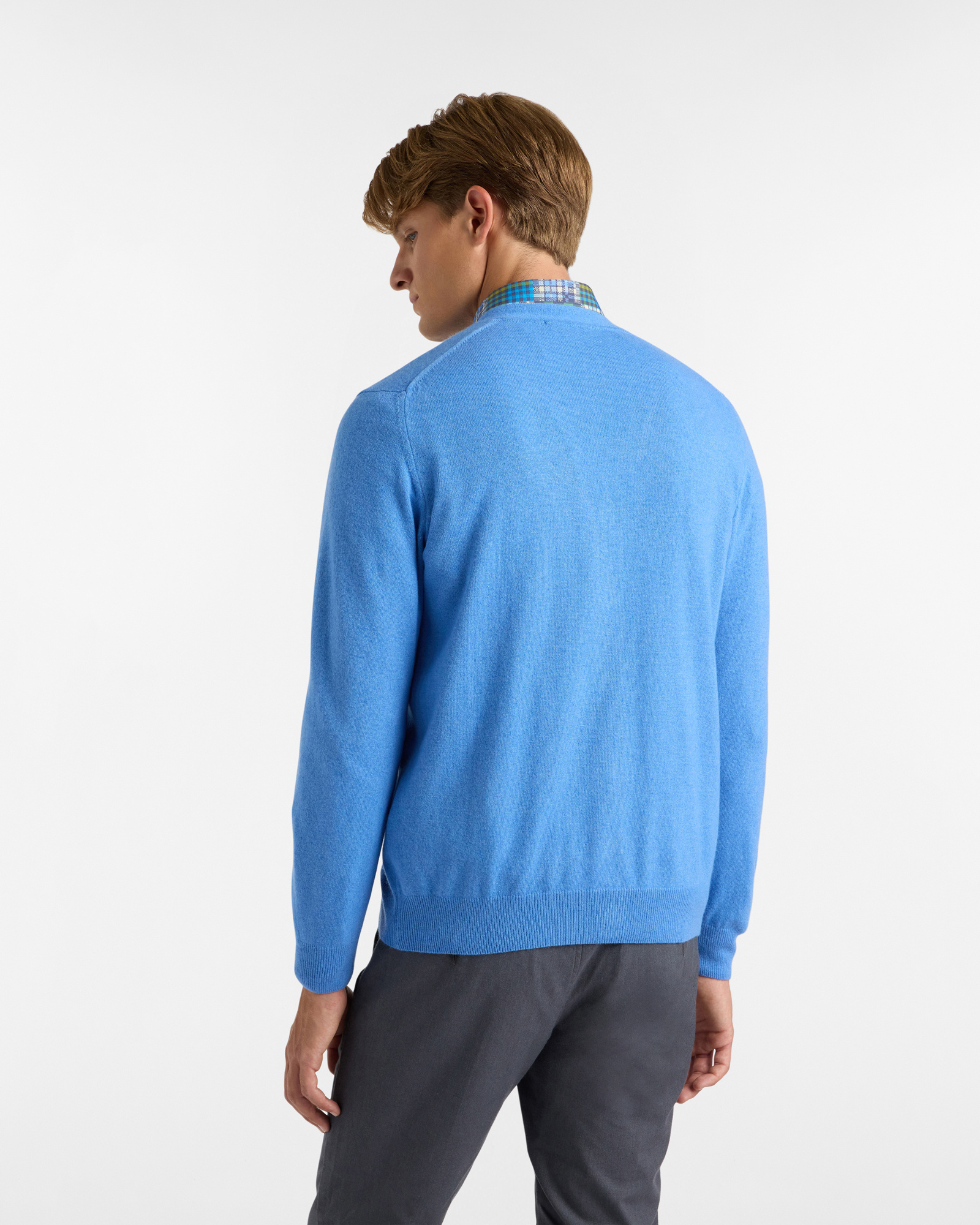Cardigan con bottoni, Azzurro, large image number 1