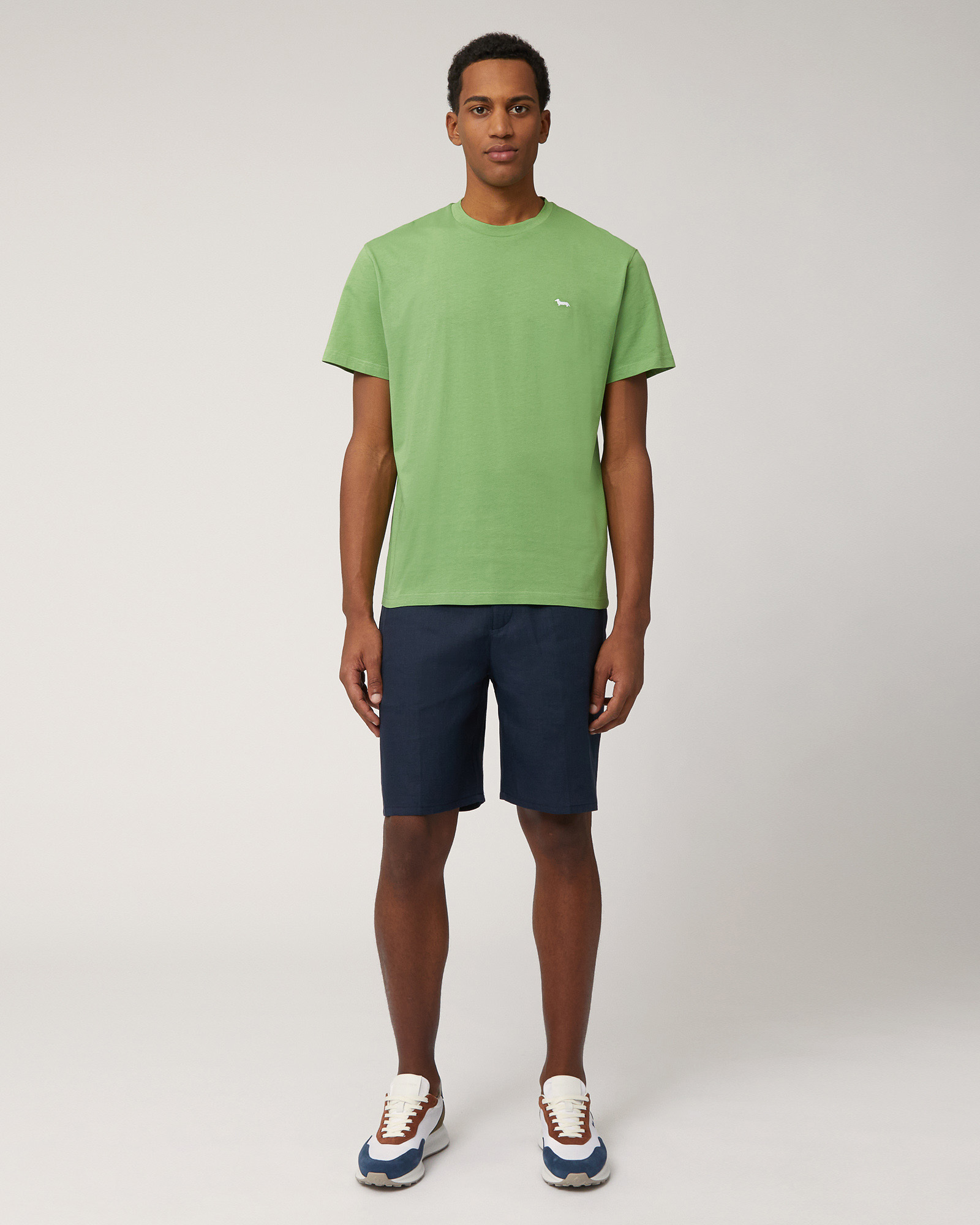 Camiseta de algodón Pima, Verde prado, large image number 3