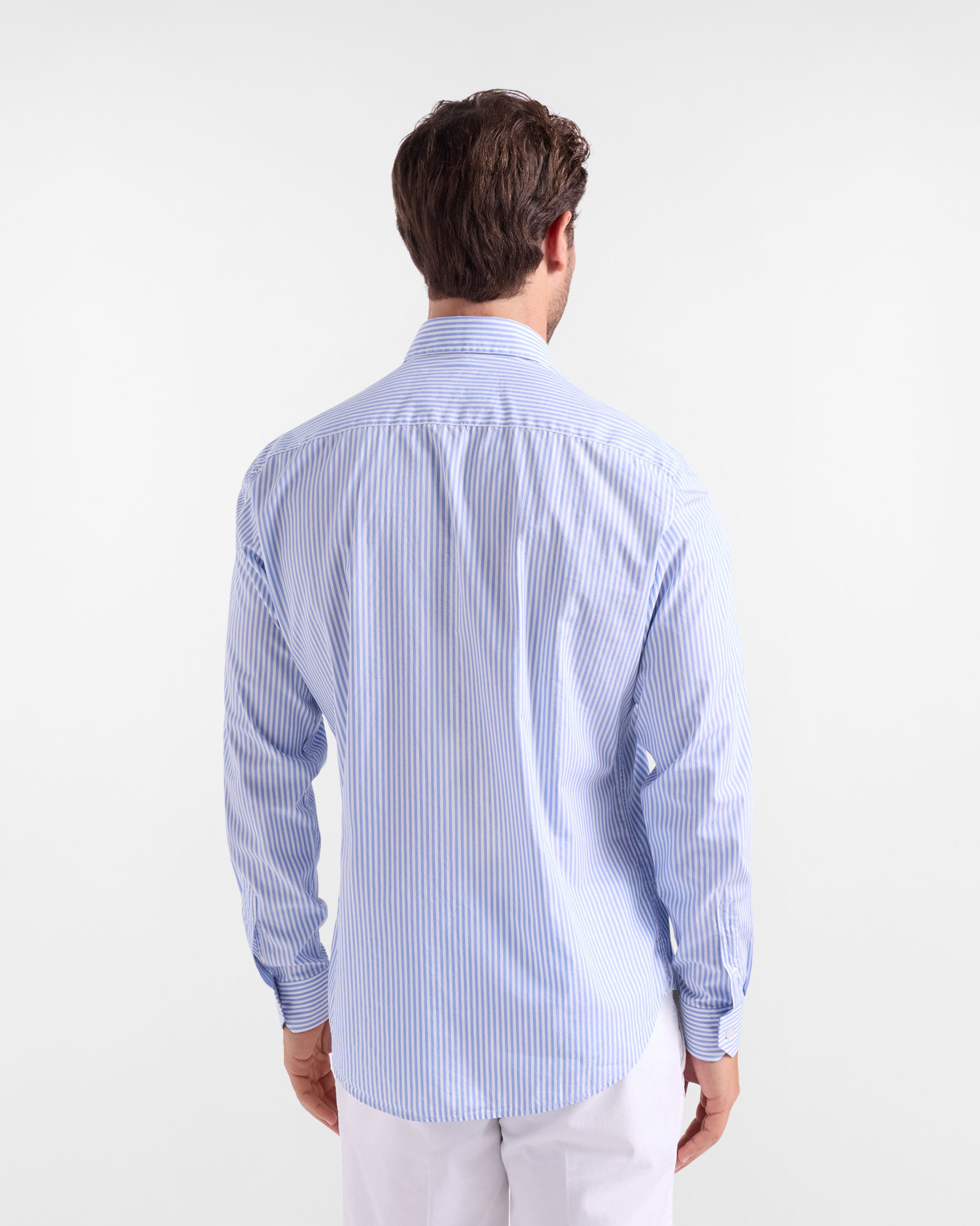 Men's narrow-fit striped shirt