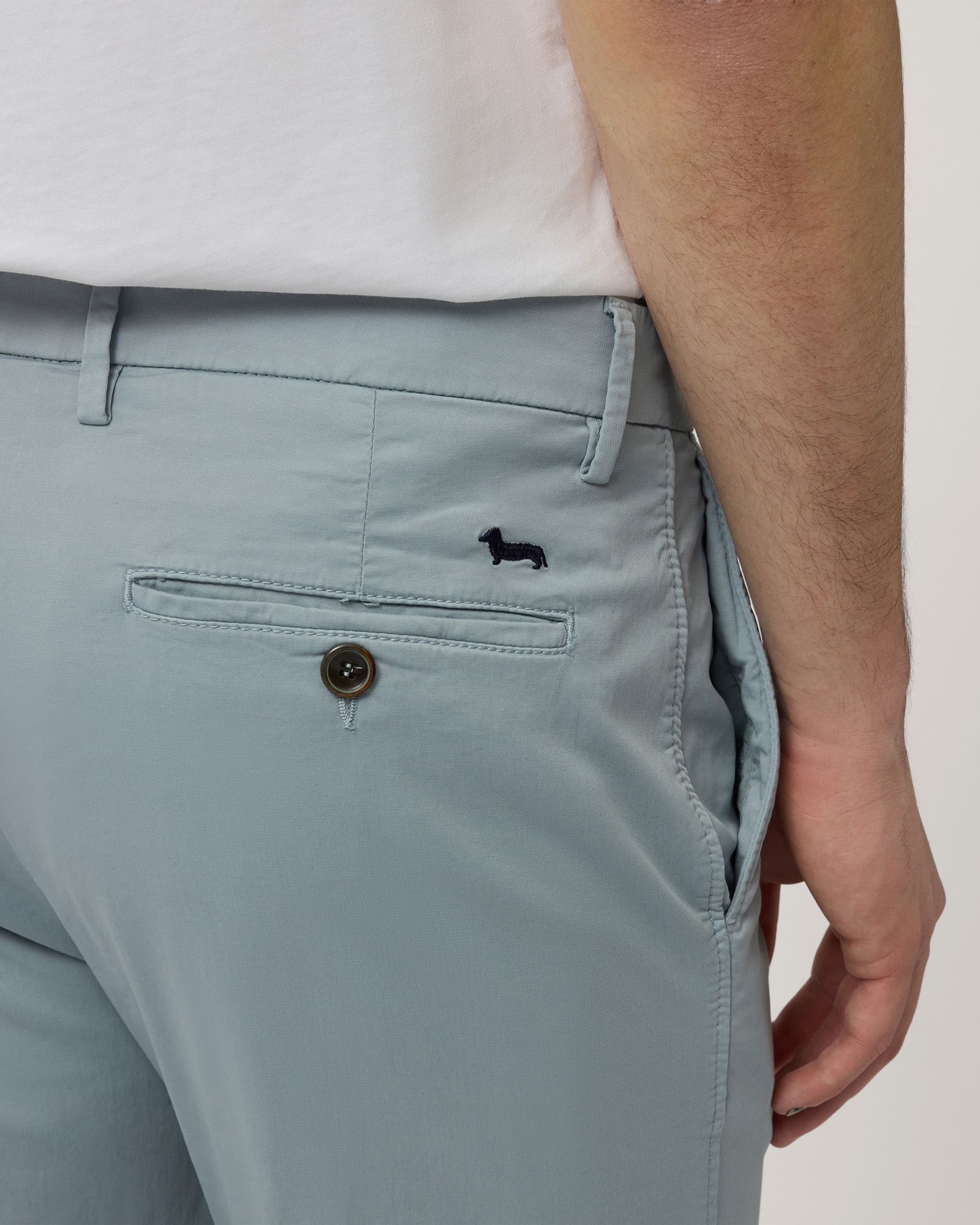 Slim Fit Chino Pants, Silver Grey, large image number 2