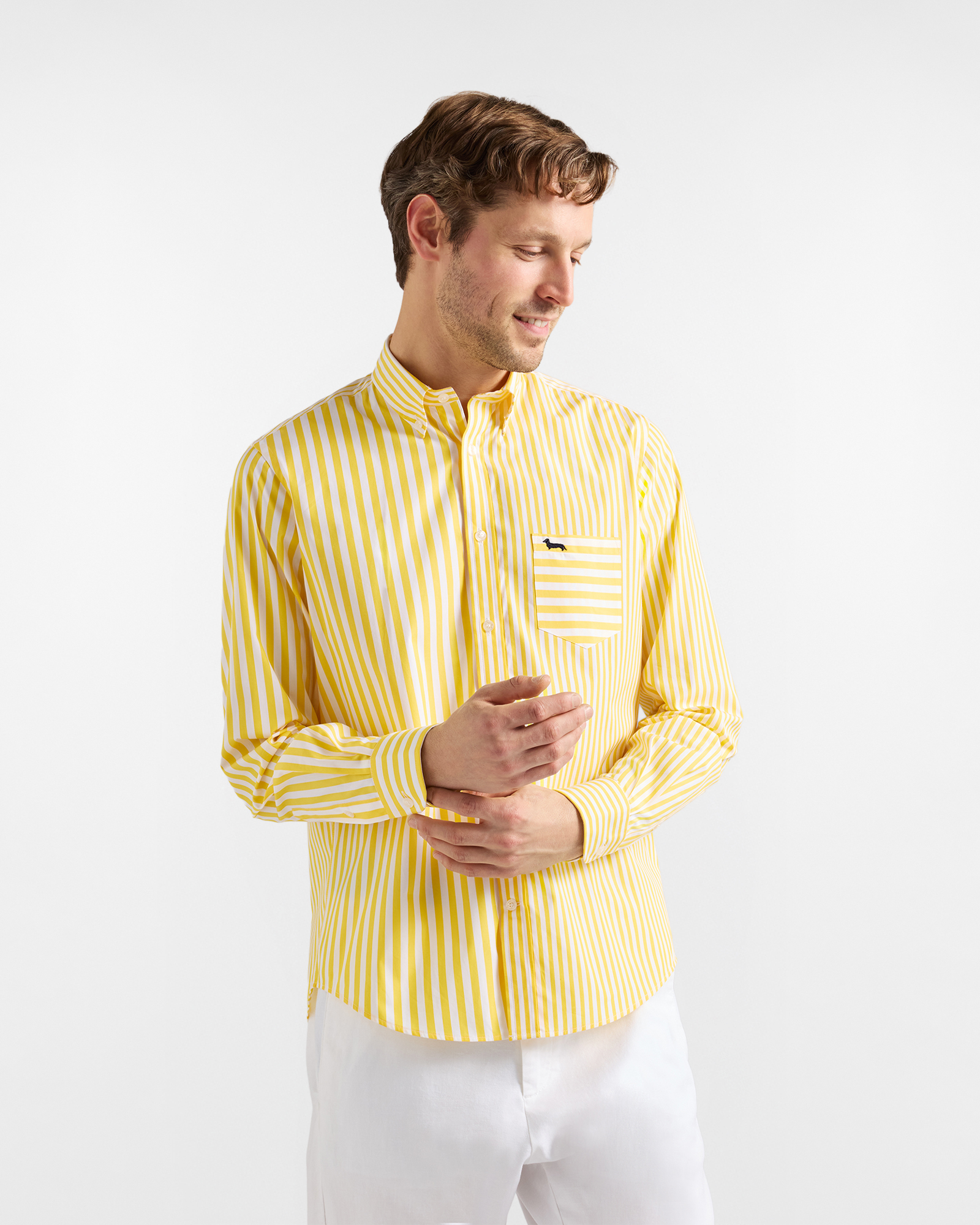 Men's &ldquo;Sorbet&rdquo; patchwork shirt