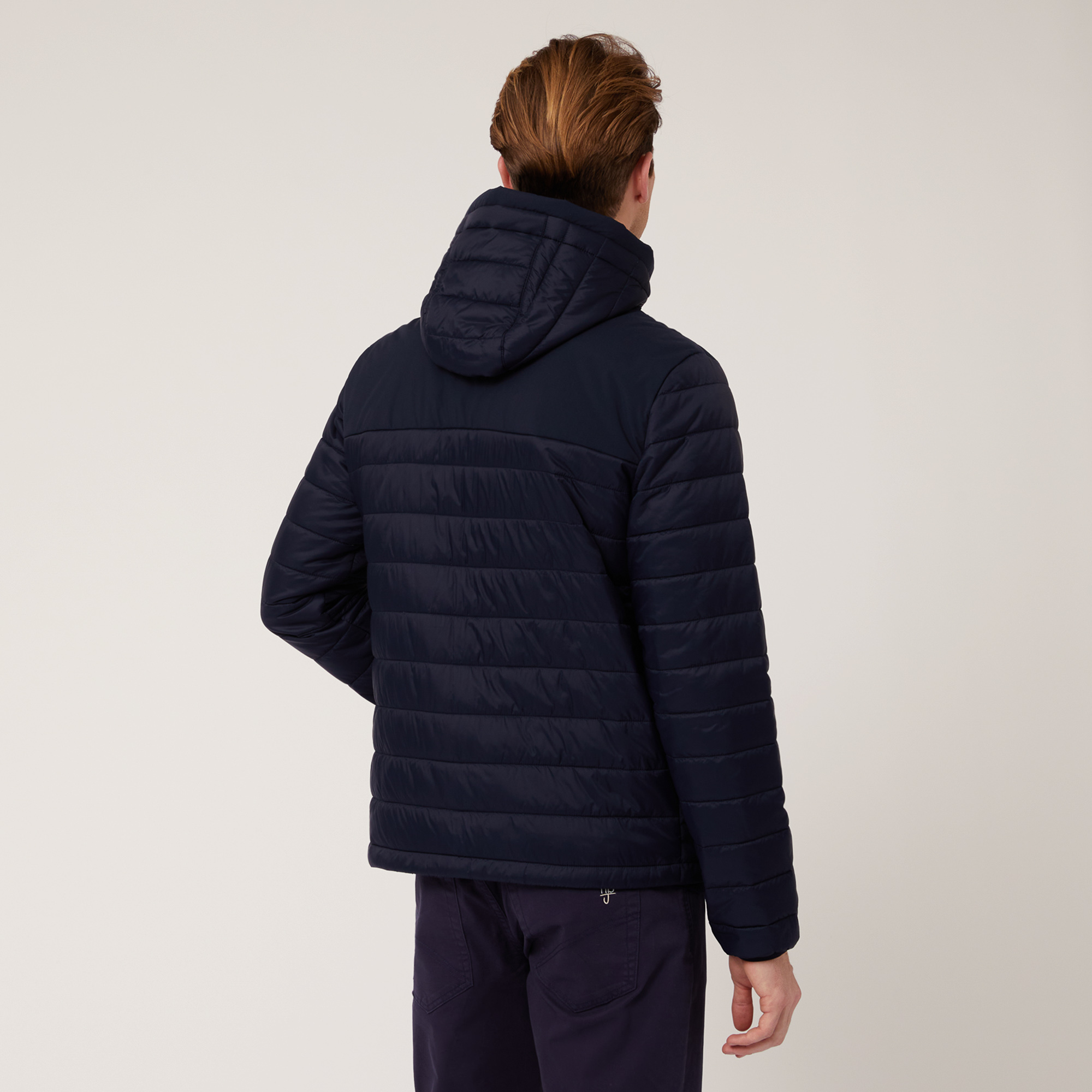 Giubbotto Piumino Uomo TONY BACKER - 100gr Imbottitura, Con Cappuccio, Regular Fit, Resistente All'Acqua - Foto 6