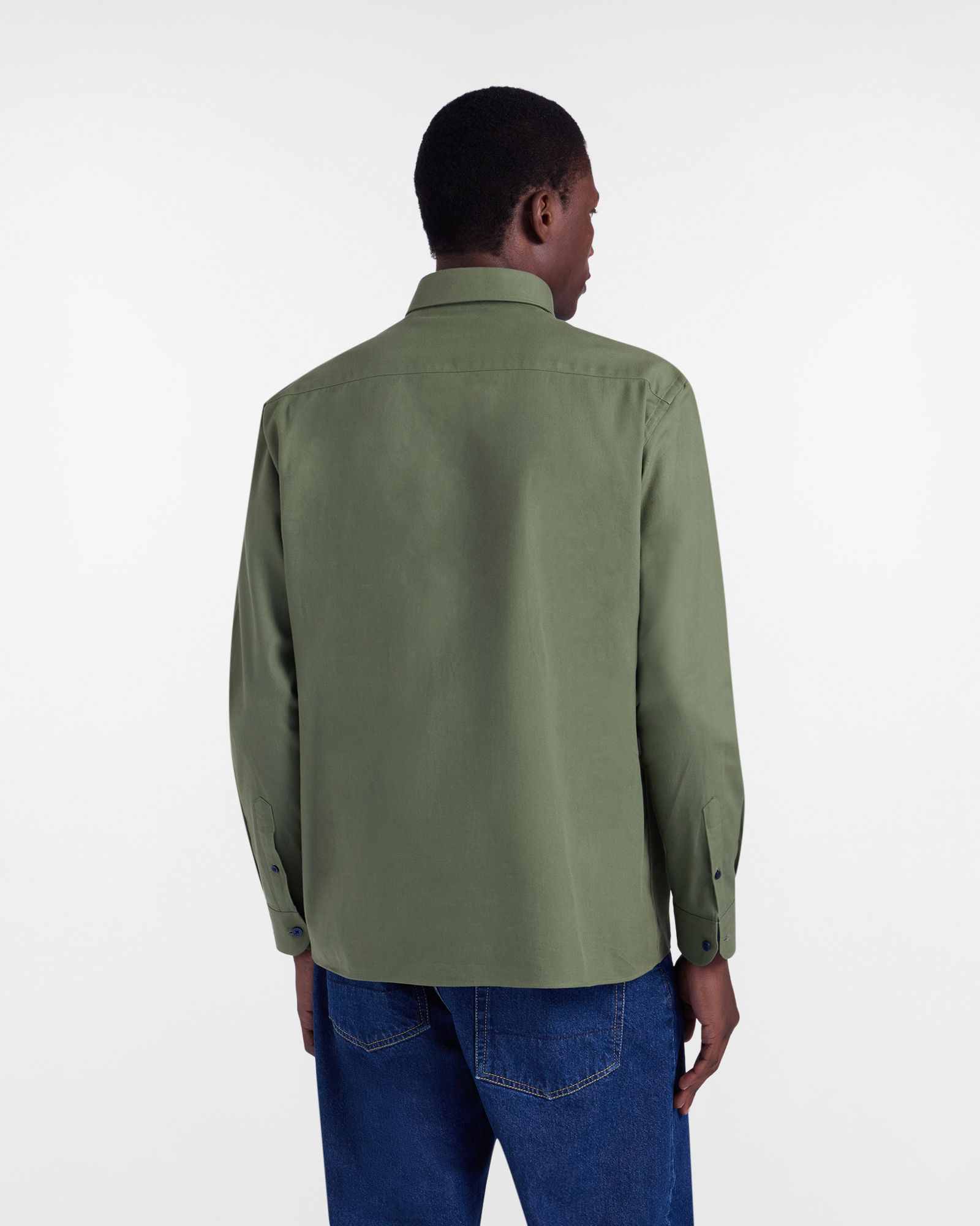 Camicie con patches, Verde, large image number 2