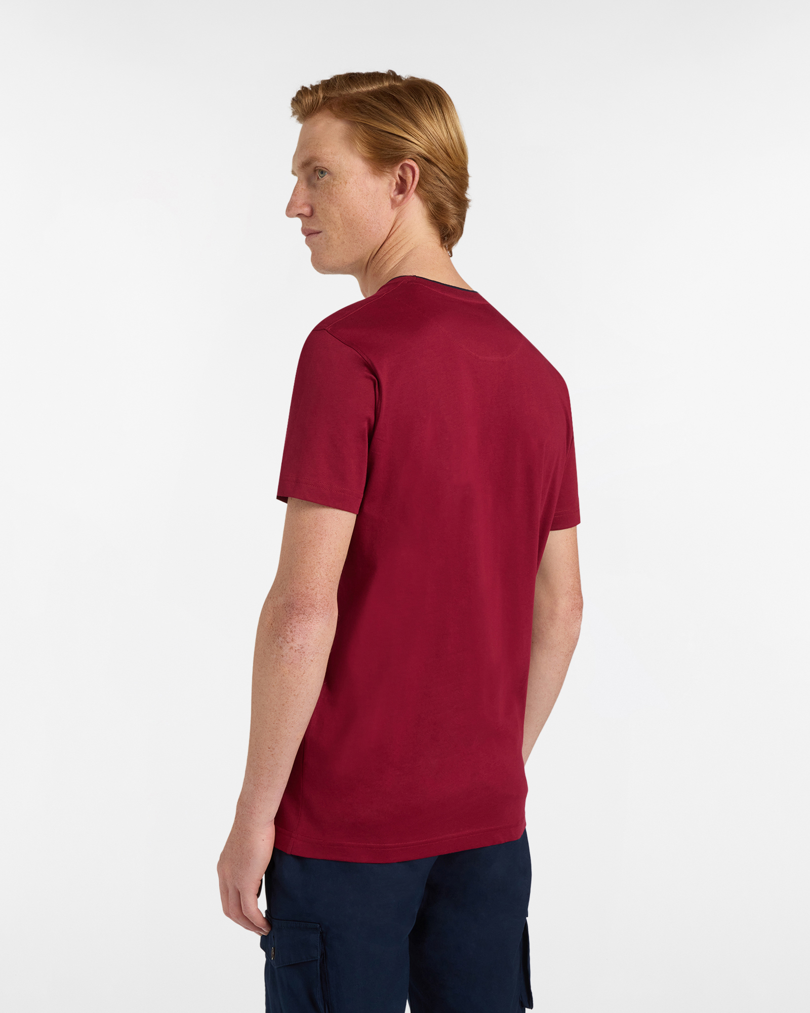 T‑shirt Uomo con Patch Logo 3D Narrow Fit