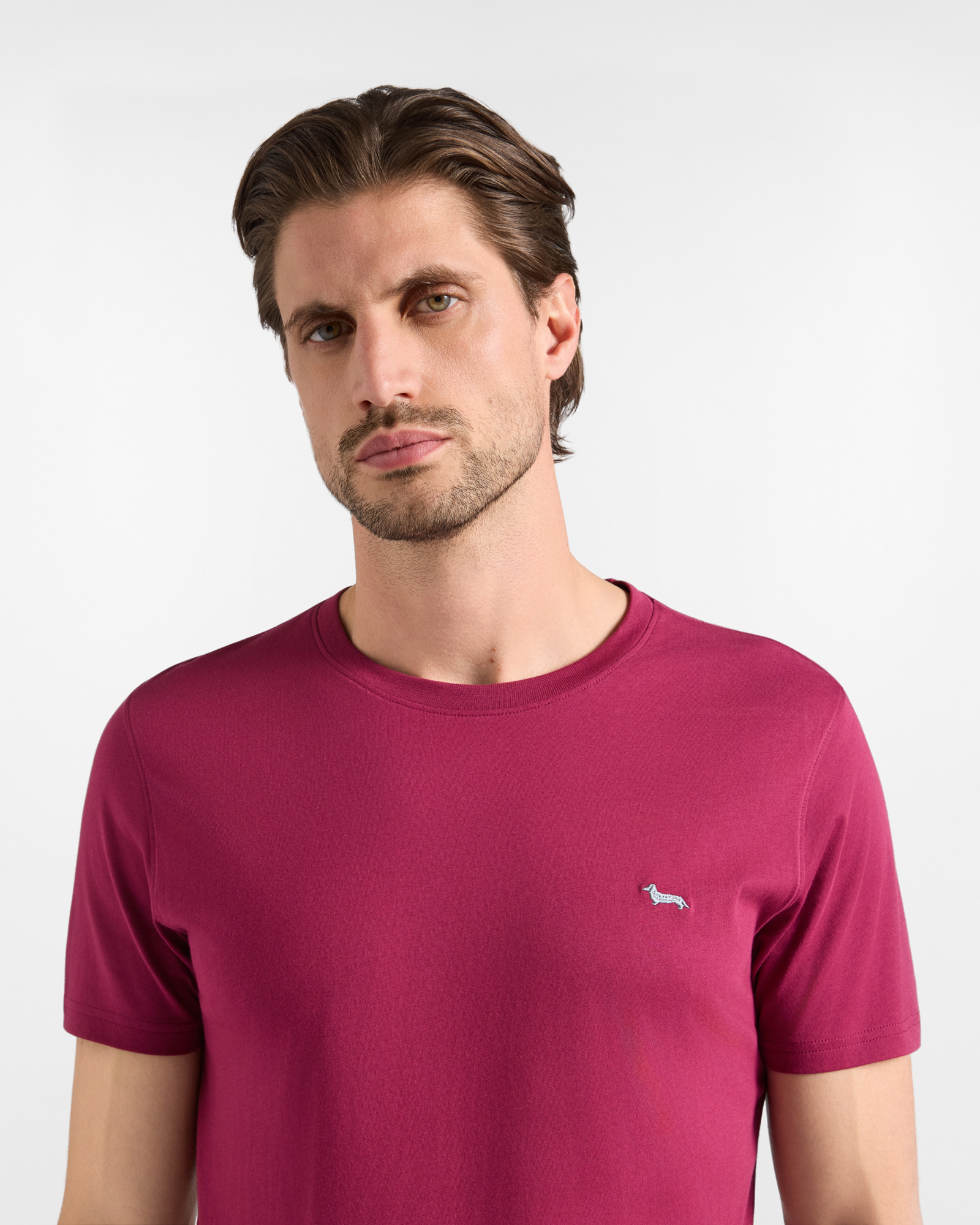 Camiseta de hombre de 100 % puro algod&oacute;n de corte entallado, INDIAN ROSE, large image number 2