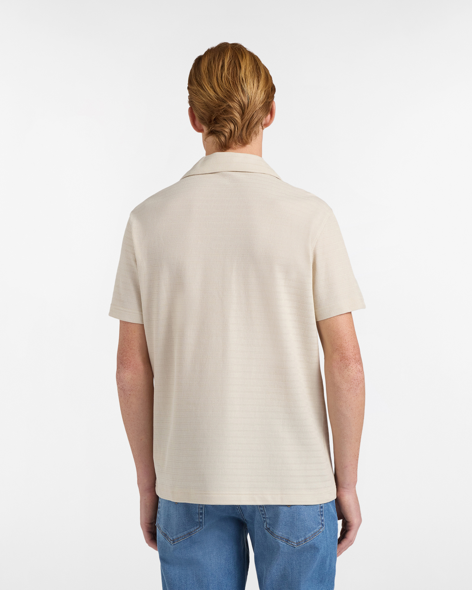 Polo uomo regular fit in jersey 