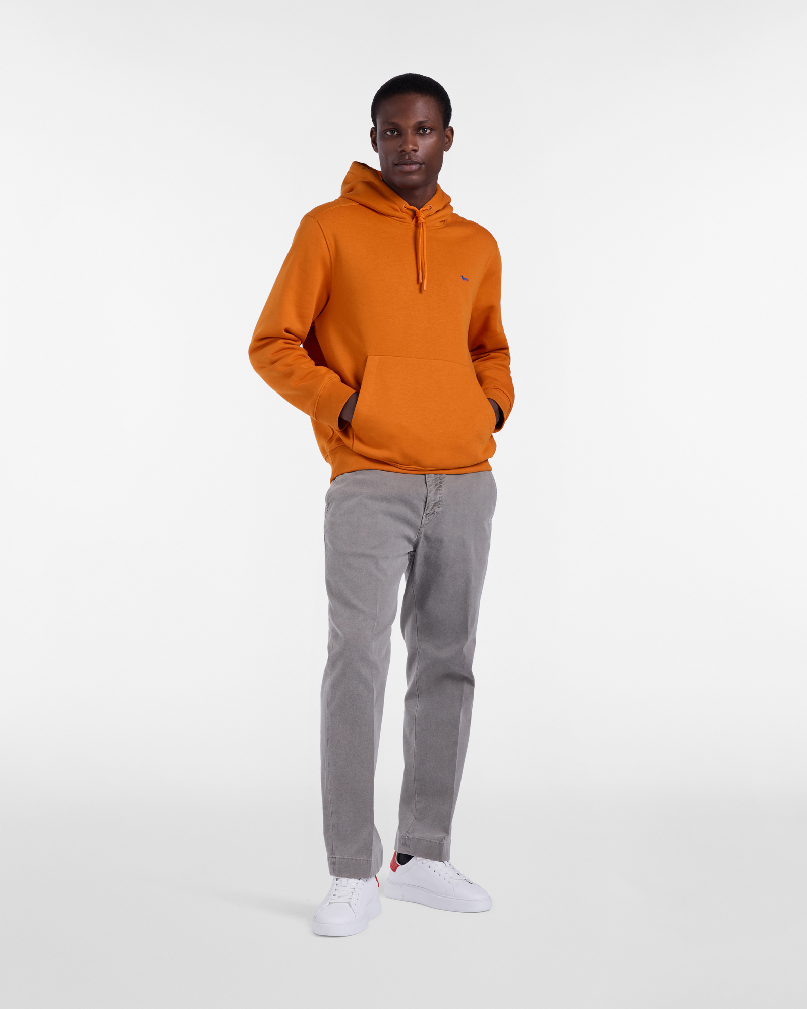 Comfort Hoodie Sweatshirt, Orange, large image number 3