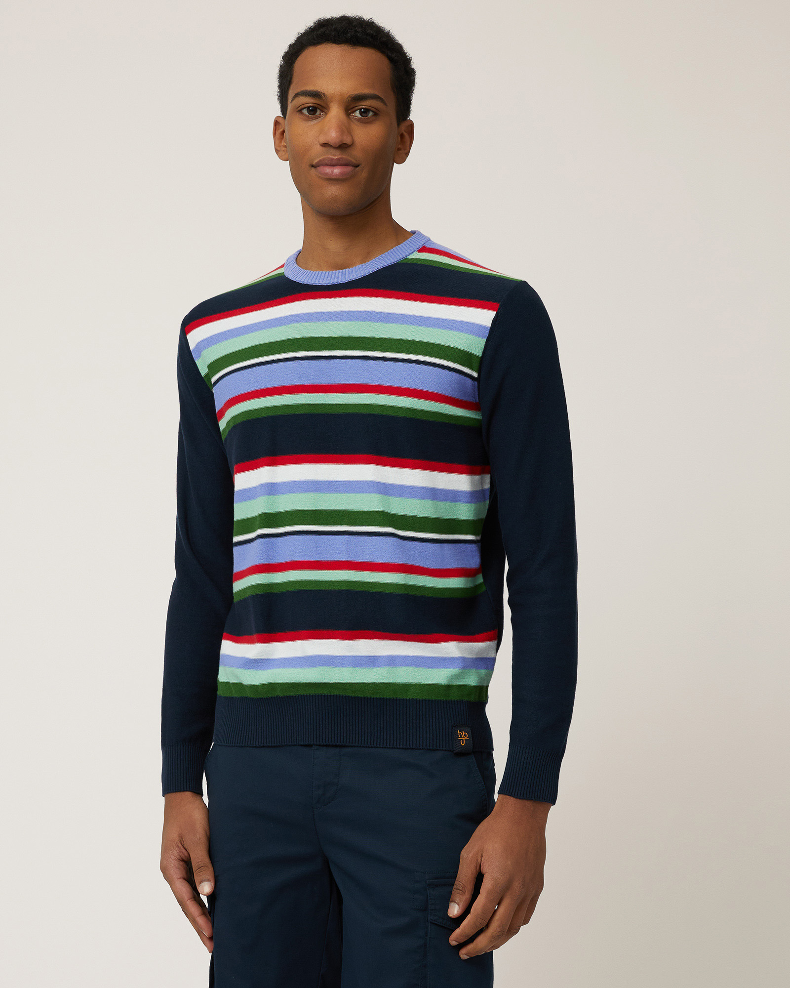 Maglia Con Davanti A Righe