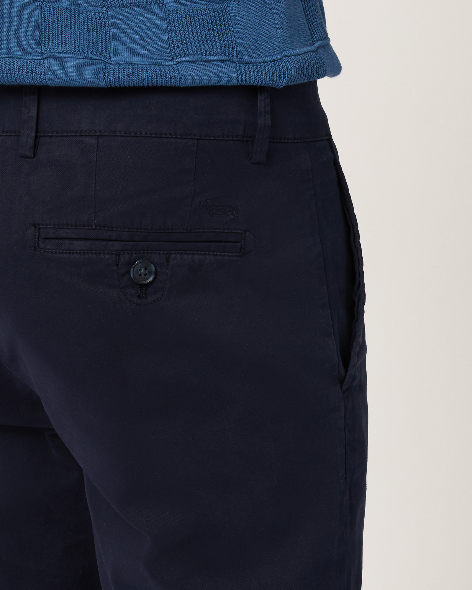 Narrow Fit Chino Pants, Navy Blue, large image number 2