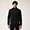 Full-Zip Athleisure Sweatshirt With Contrasting Logo, Black, swatch