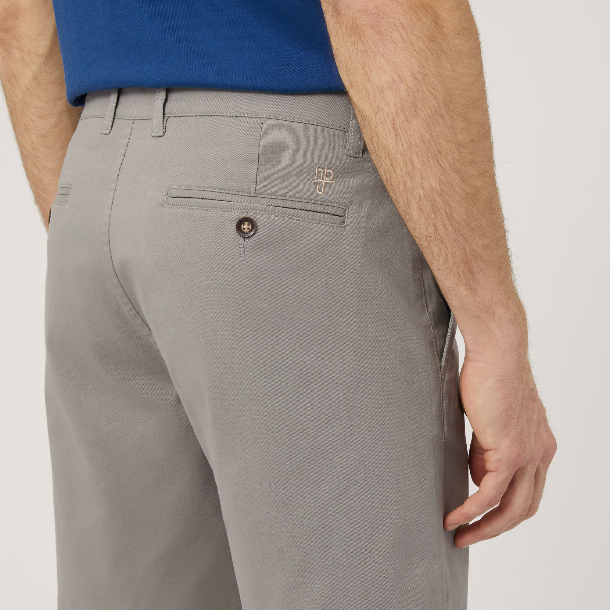 Bermuda Chino In Twill, Verde, large image number 2