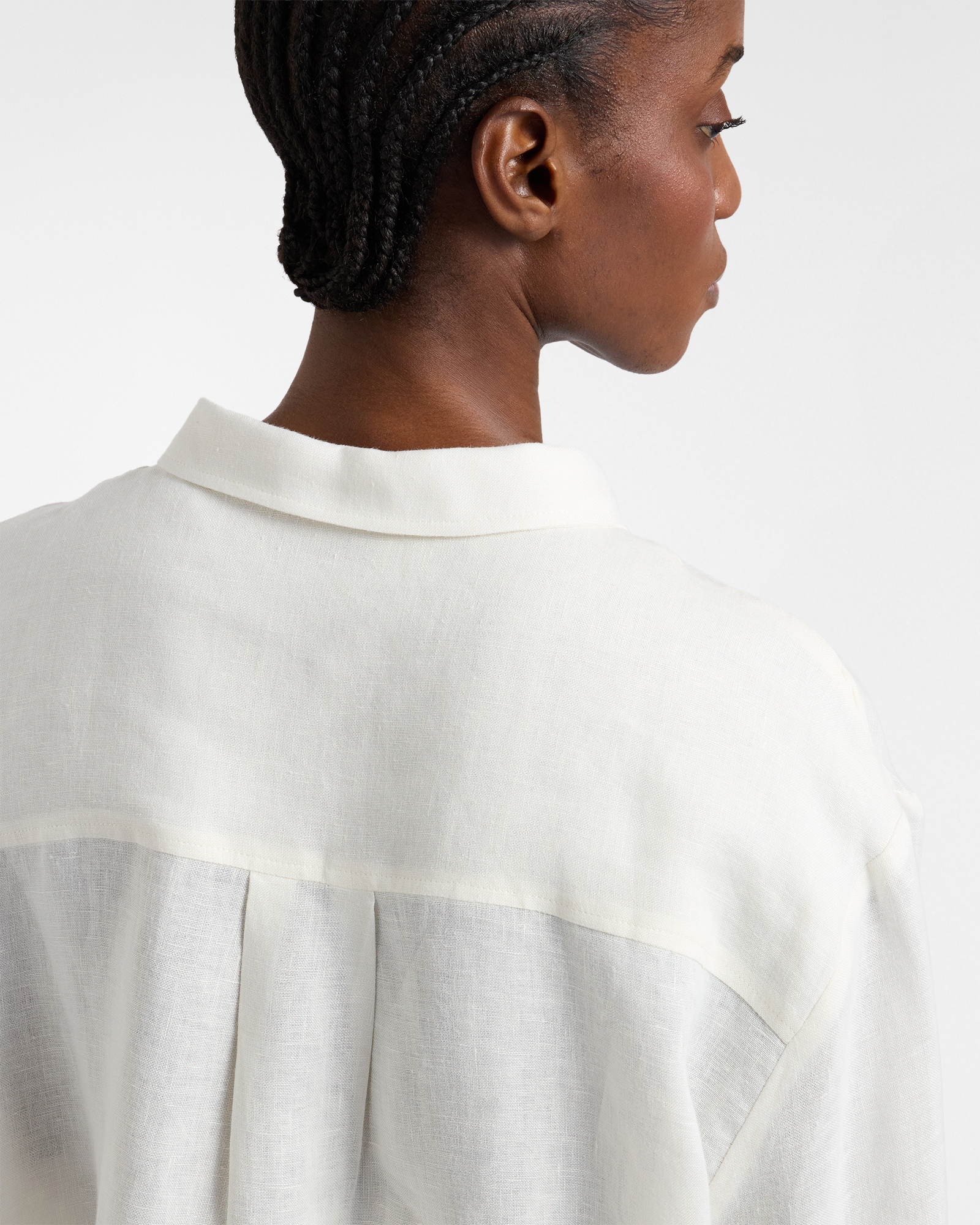 Women's Craftsmanship in Color capsule linen shirt