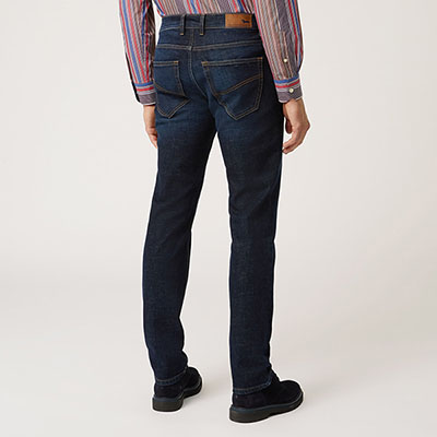 Five-Pocket Denim Jeans