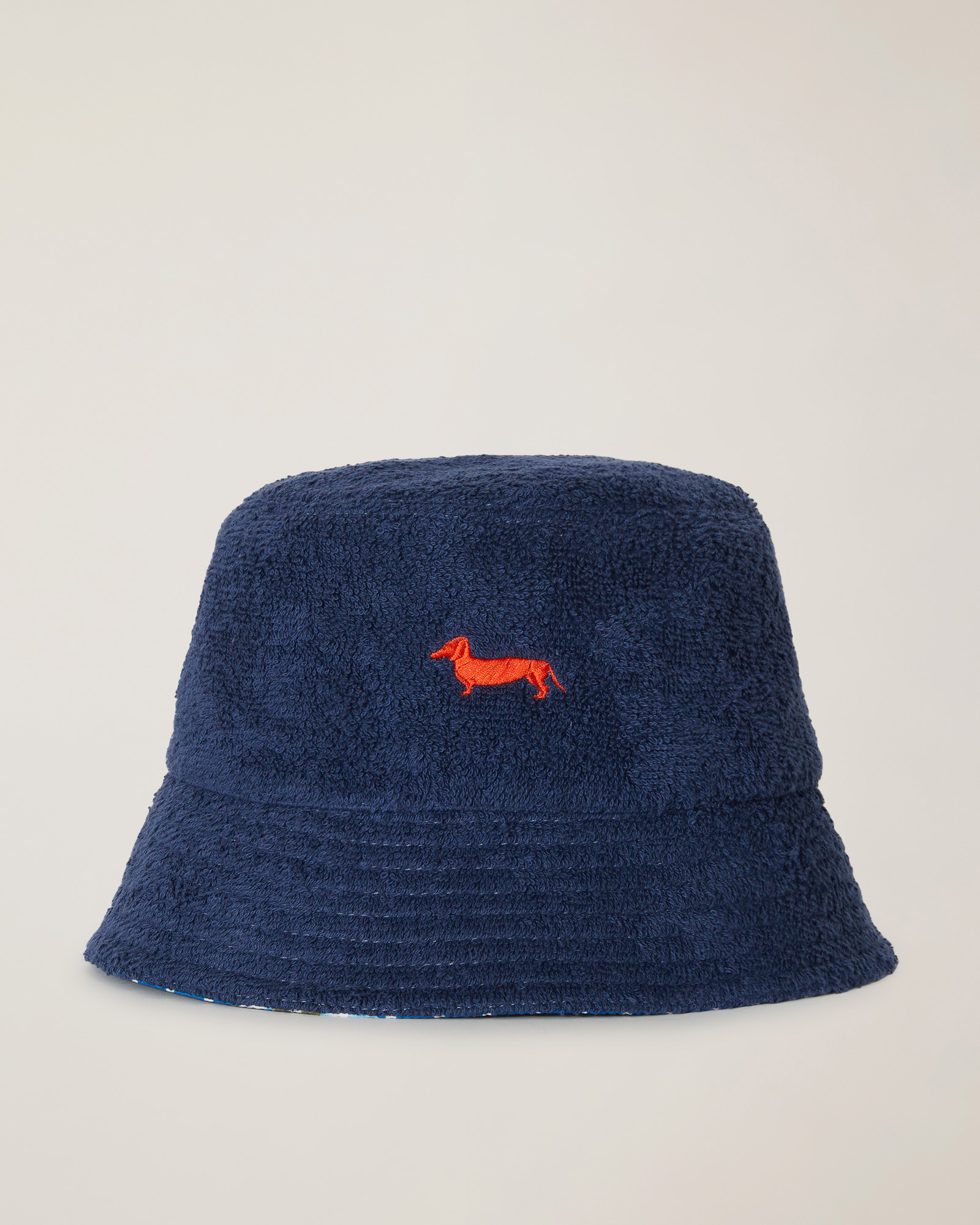 Terry and Mare Print Bucket Hat, Light Blue, large image number 0