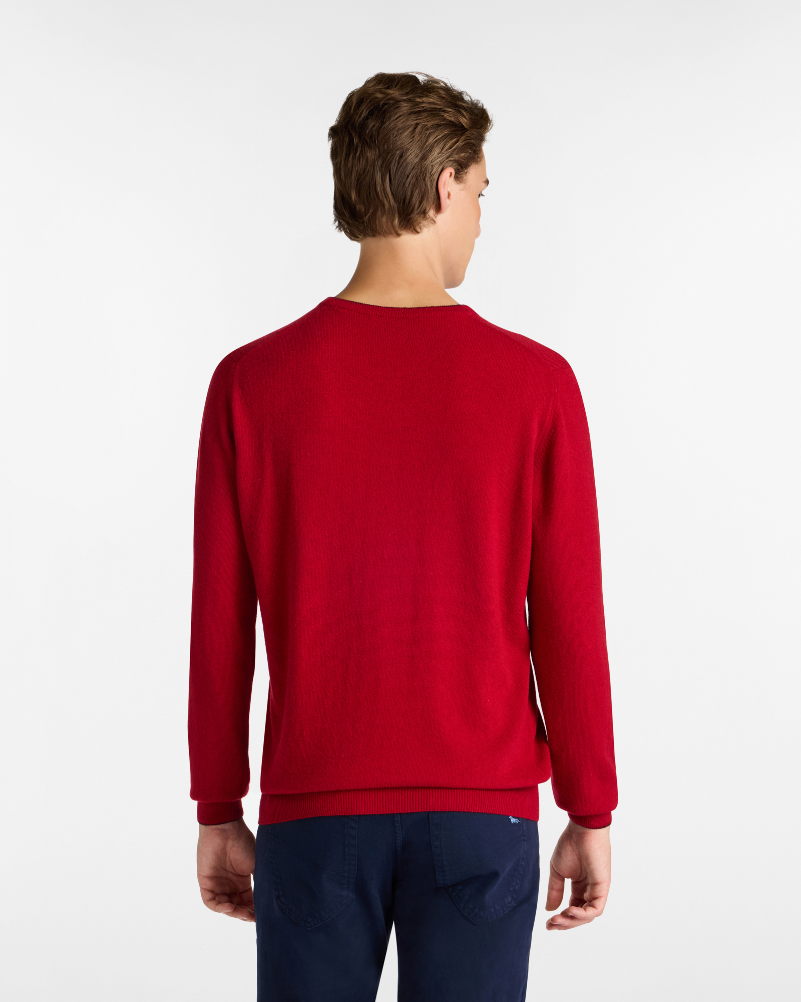 Sweater with Contrast Details