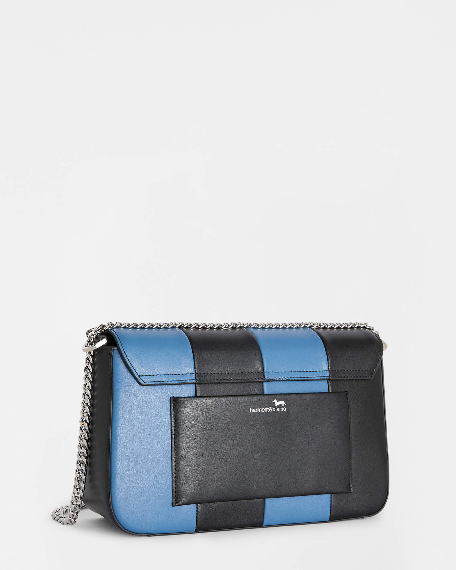 H&B Multicolor Leather Crossbody Bag