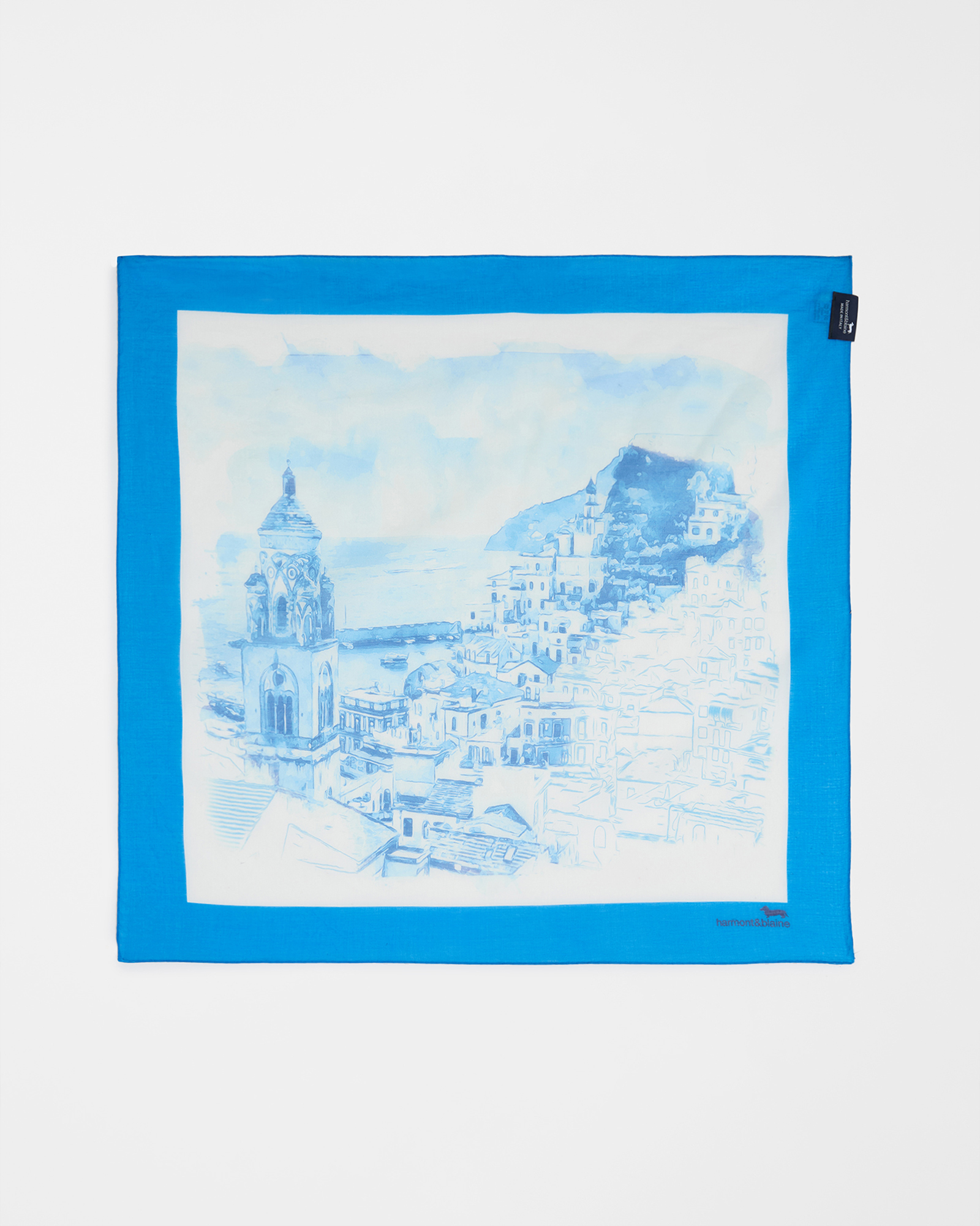 Bandana Capsule Postcard, Uomo, Blu, Taglia: UNI
