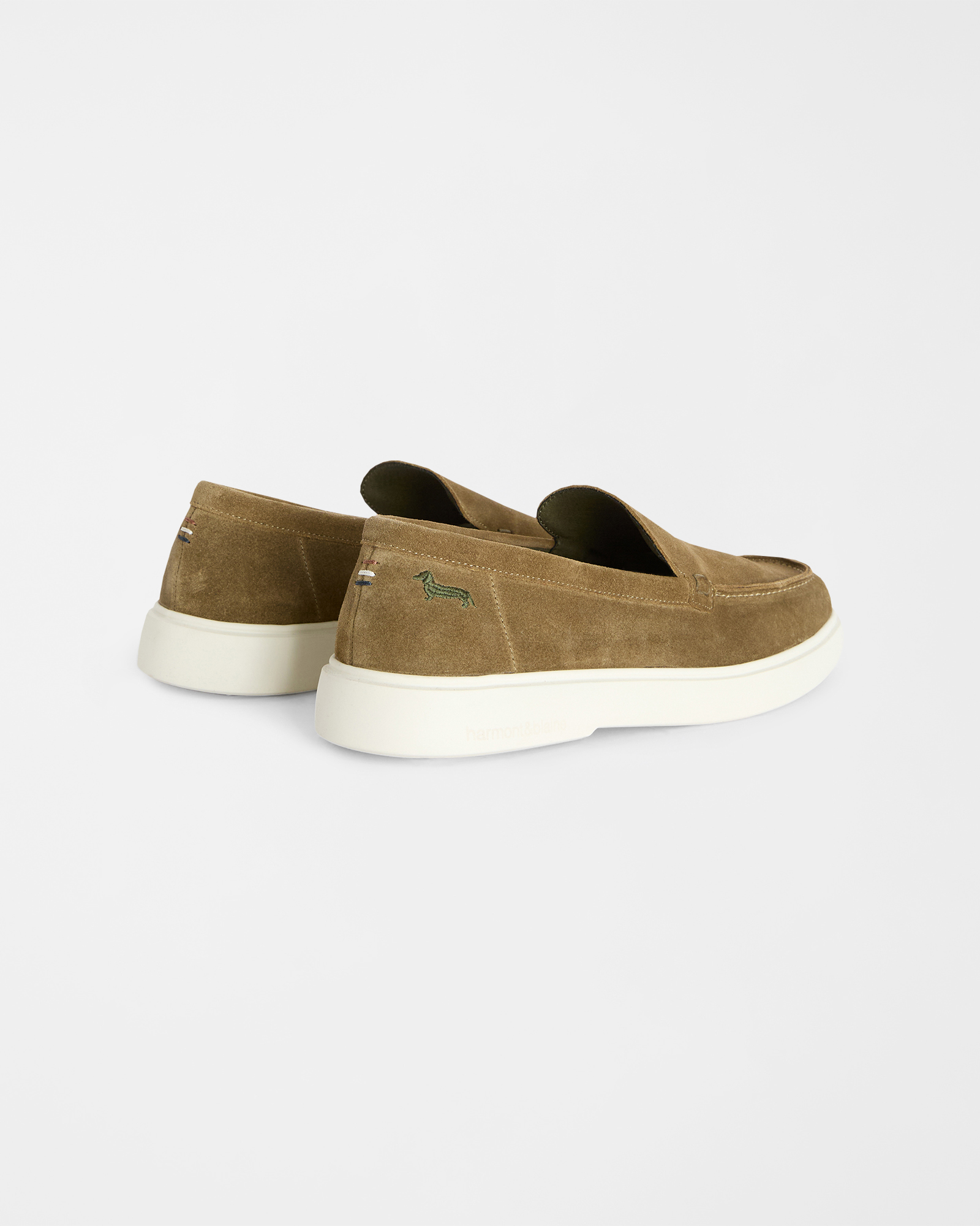 Slip-on in suede, Beige, large image number 2