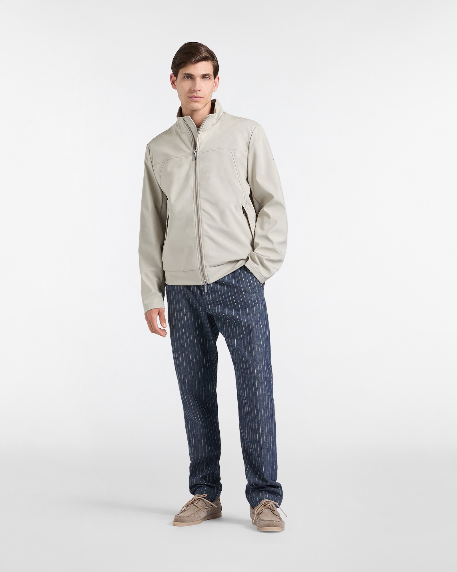 Giubbino Uomo in Soft Shell, Beige, large image number 3