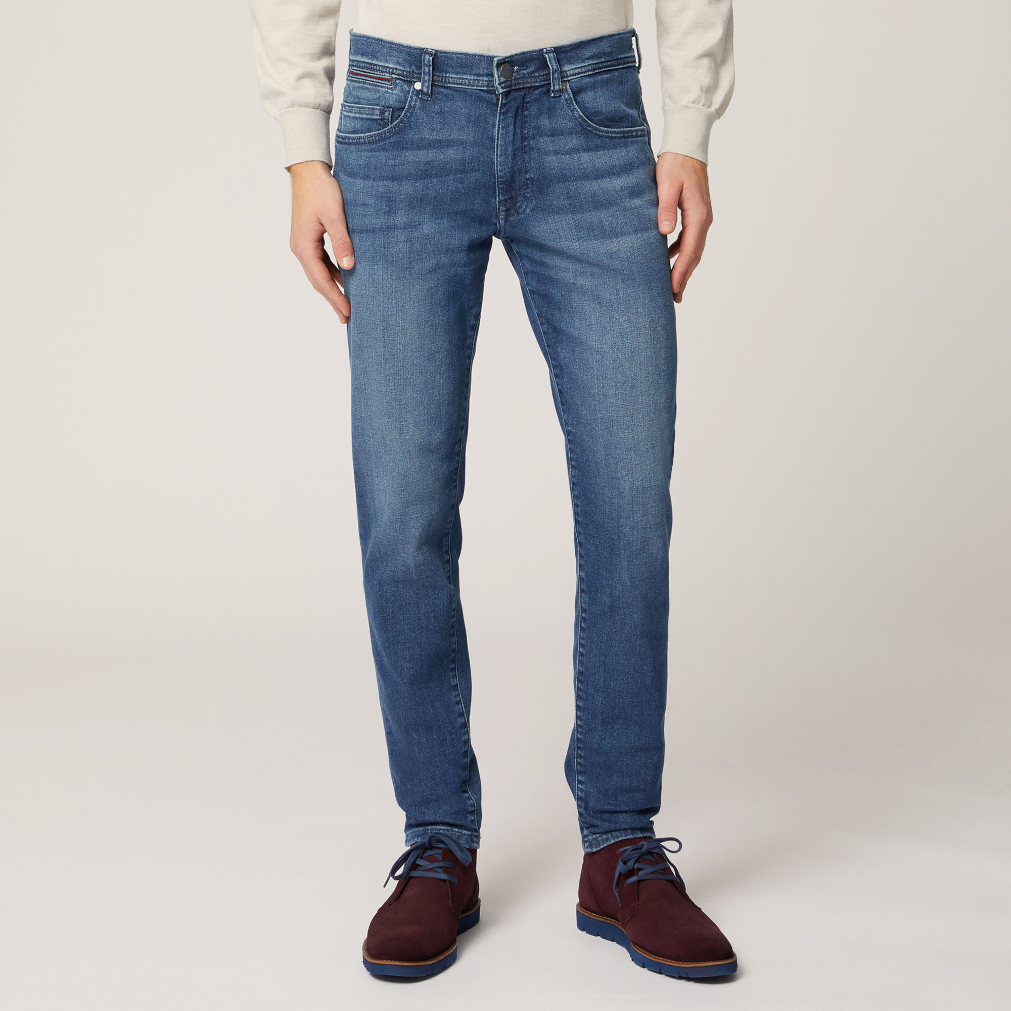 DENIM 5 TK SLIM, Blu Denim, large image number 0