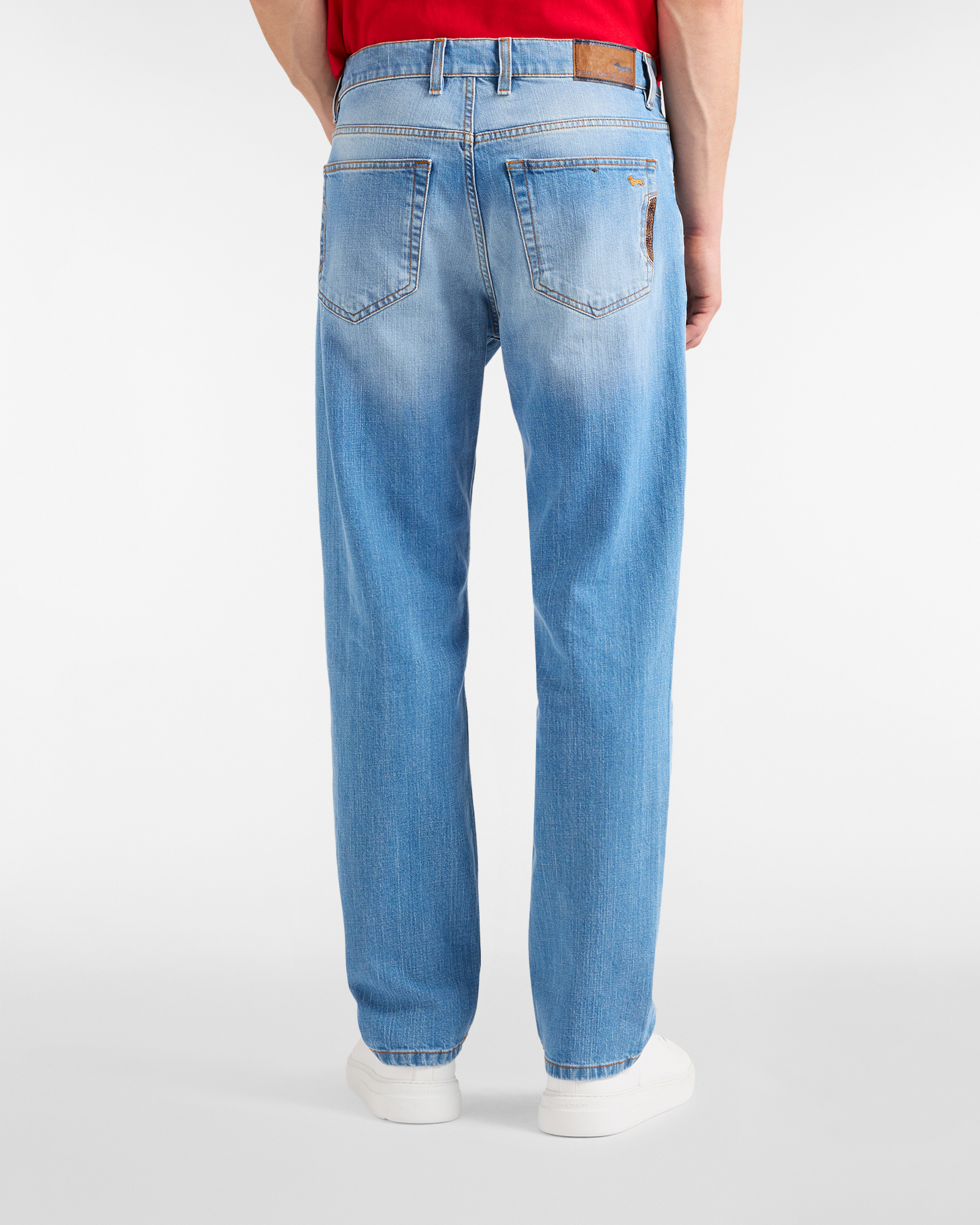 Denim Cinque tasche ColorFive, Blu Denim, large image number 1