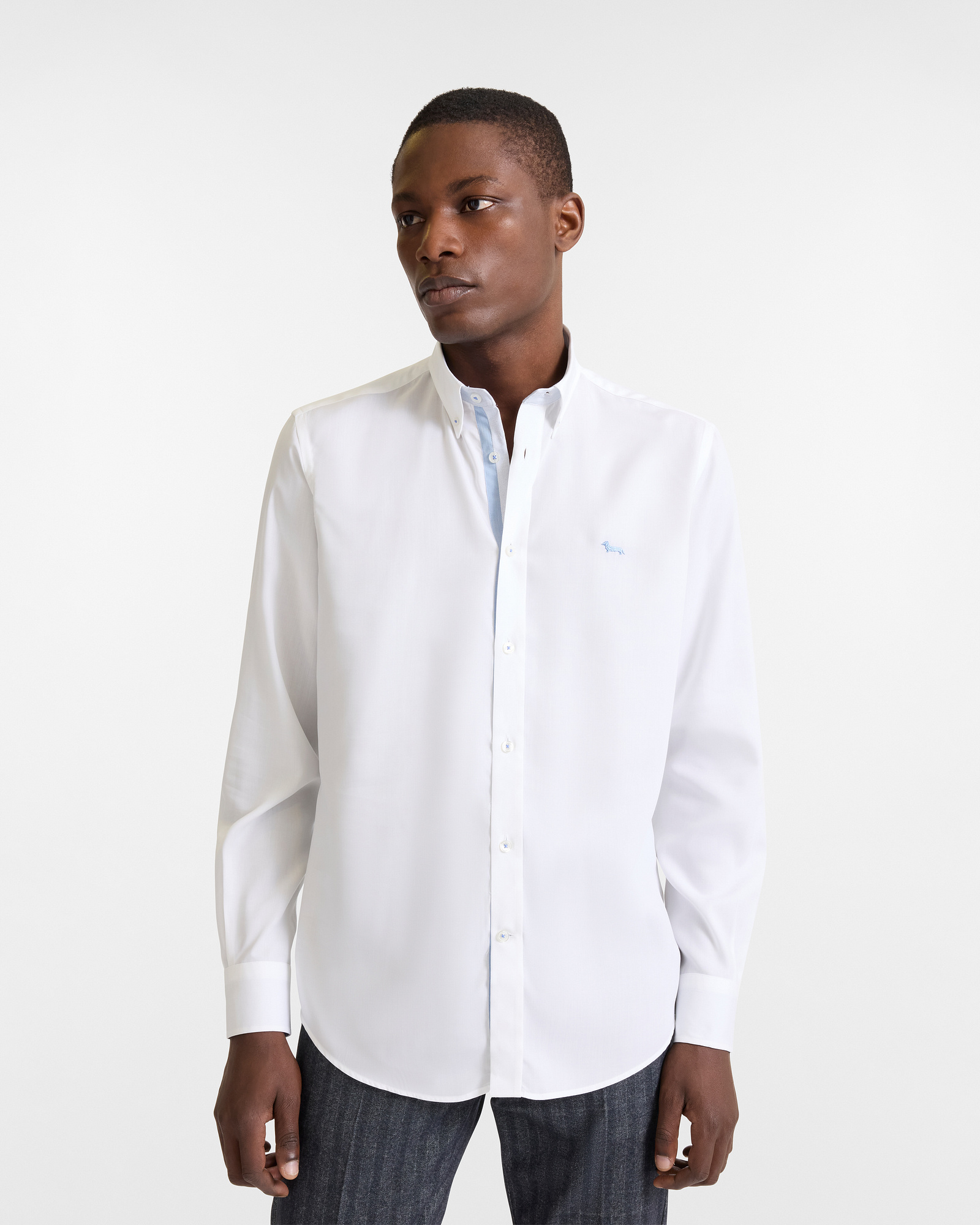 Shirt with Contrast Details
